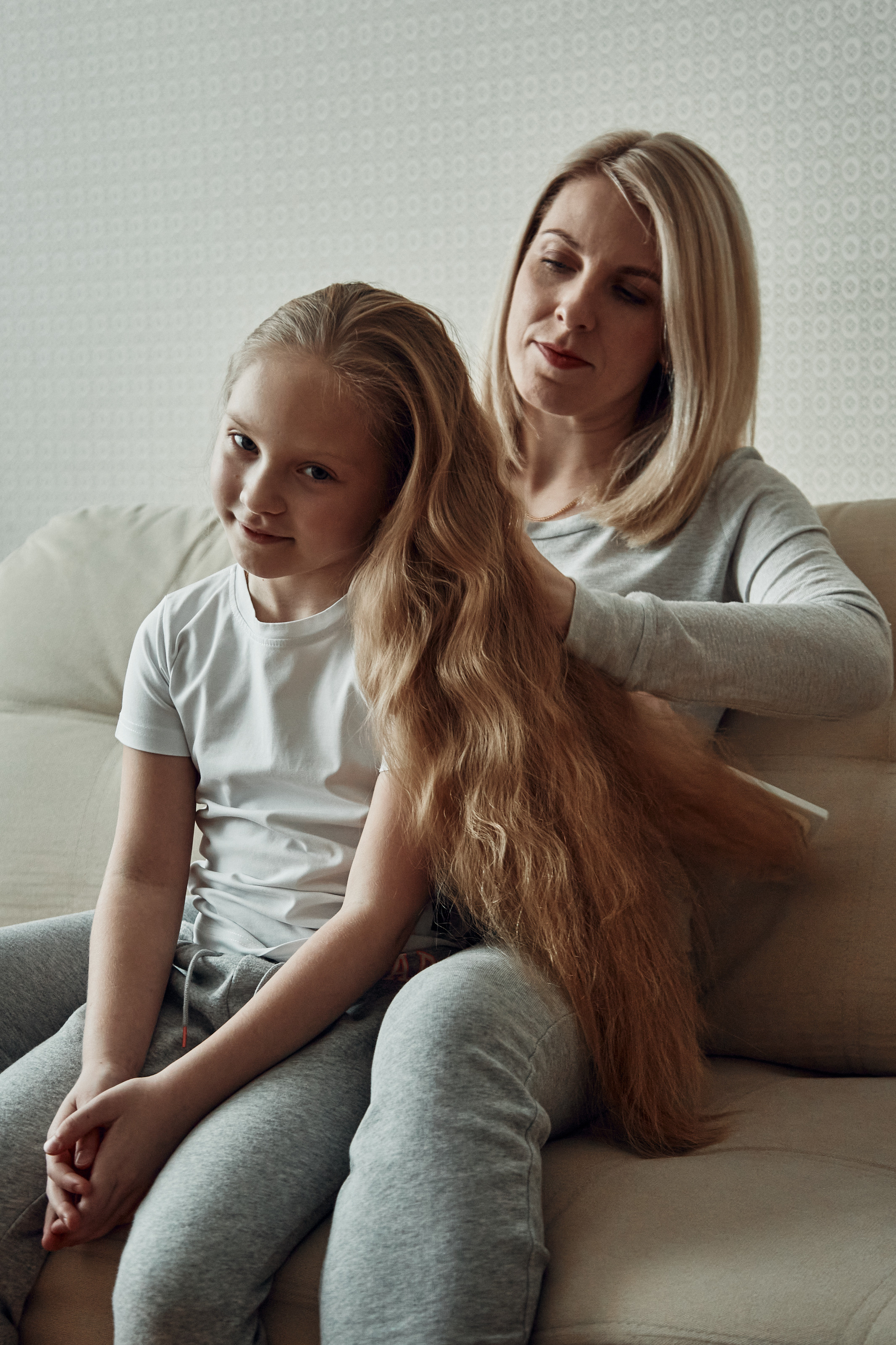 Наташа и Василиса. Репортажный и семейный фотограф Ухова Наталья в Москве