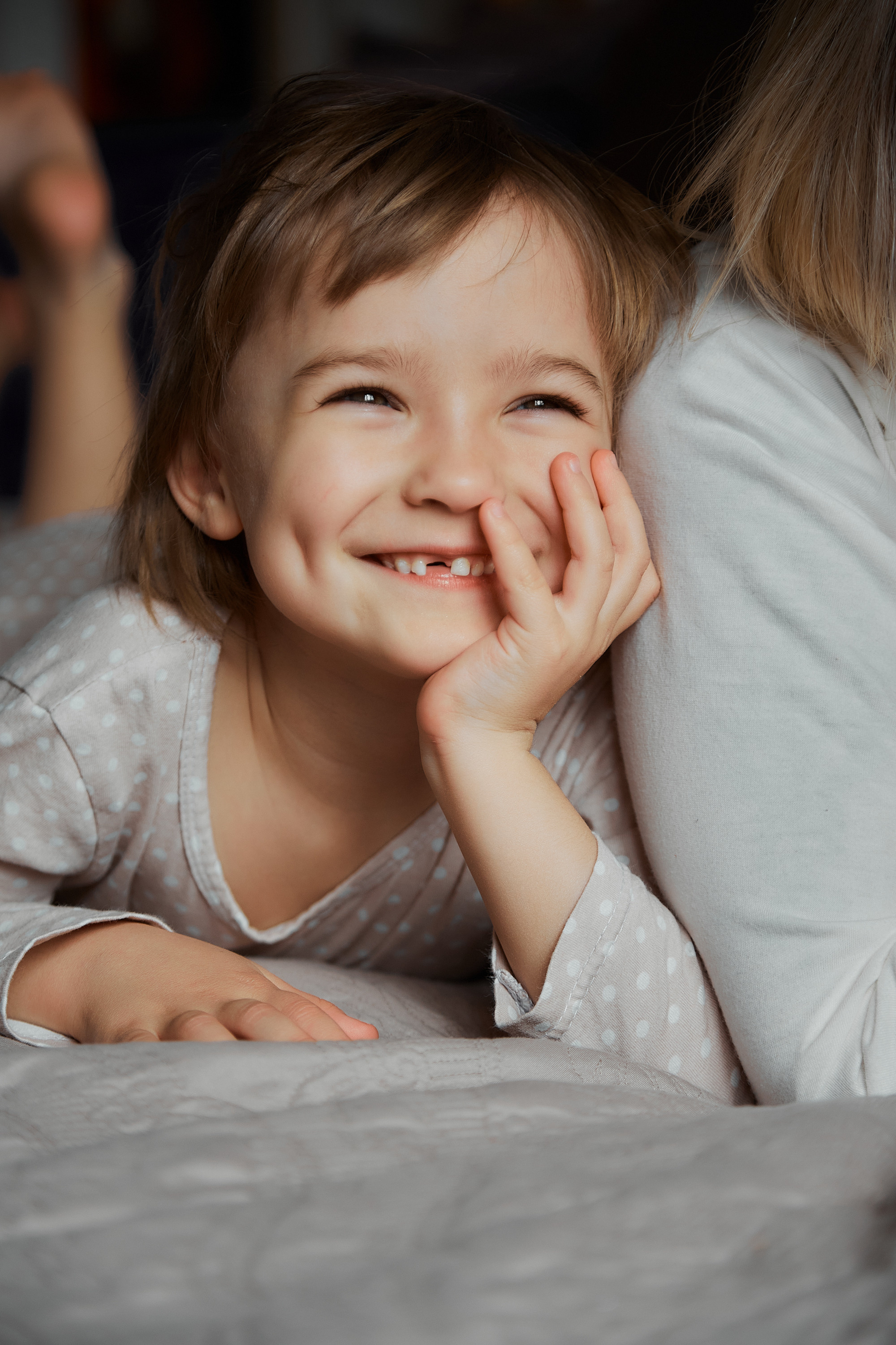 Аня и близняшки. Репортажный и семейный фотограф Ухова Наталья в Москве