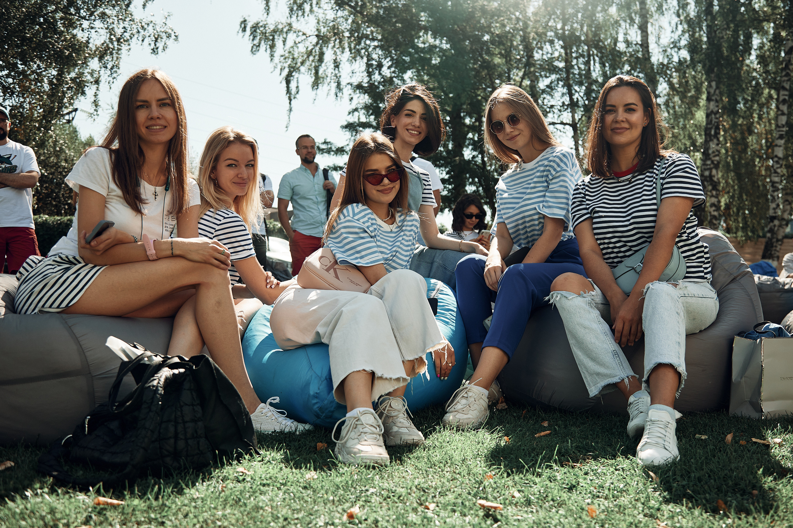 Корпоратив в морском стиле на природе в яхт-клубе