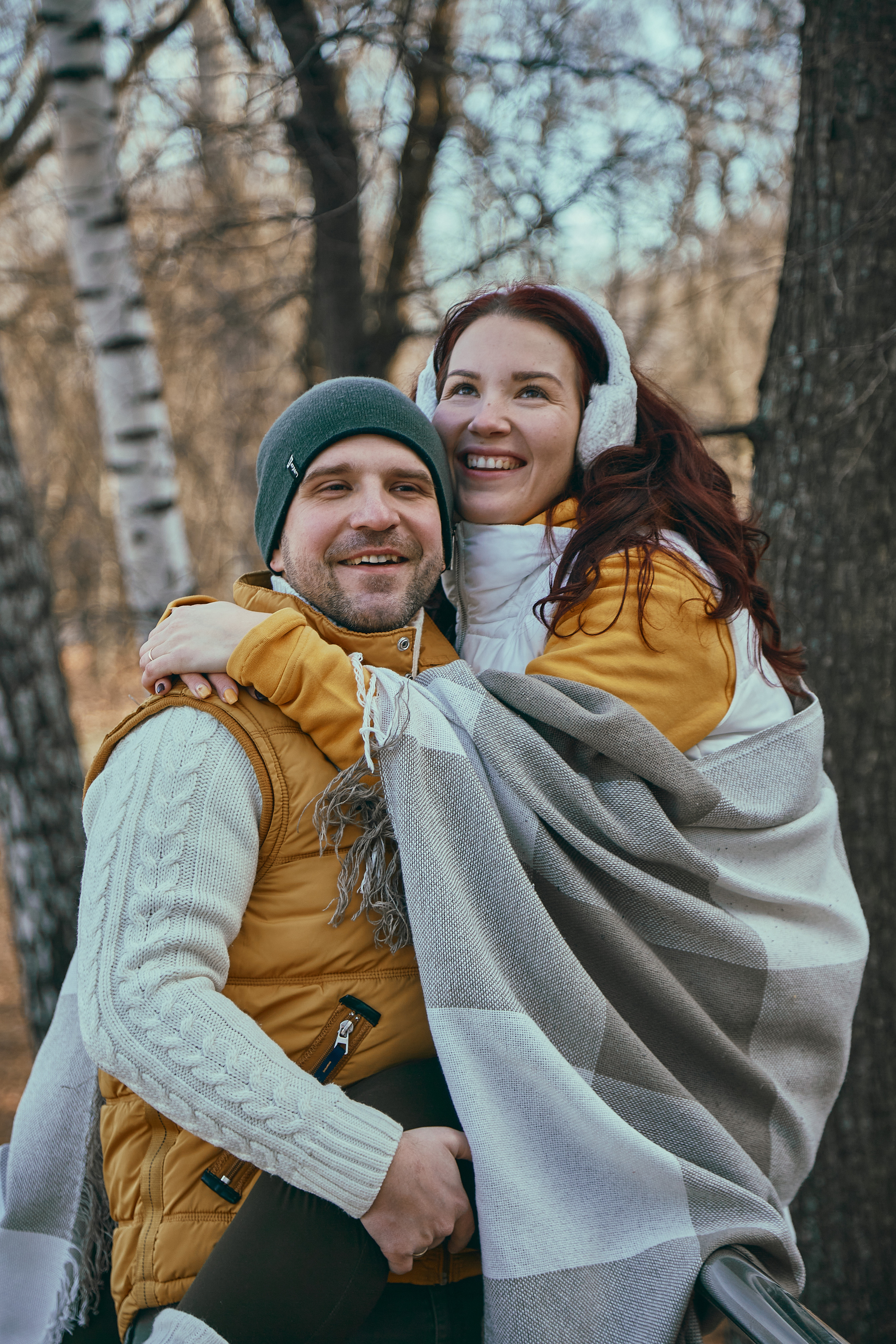 осенняя фотосессия в парке