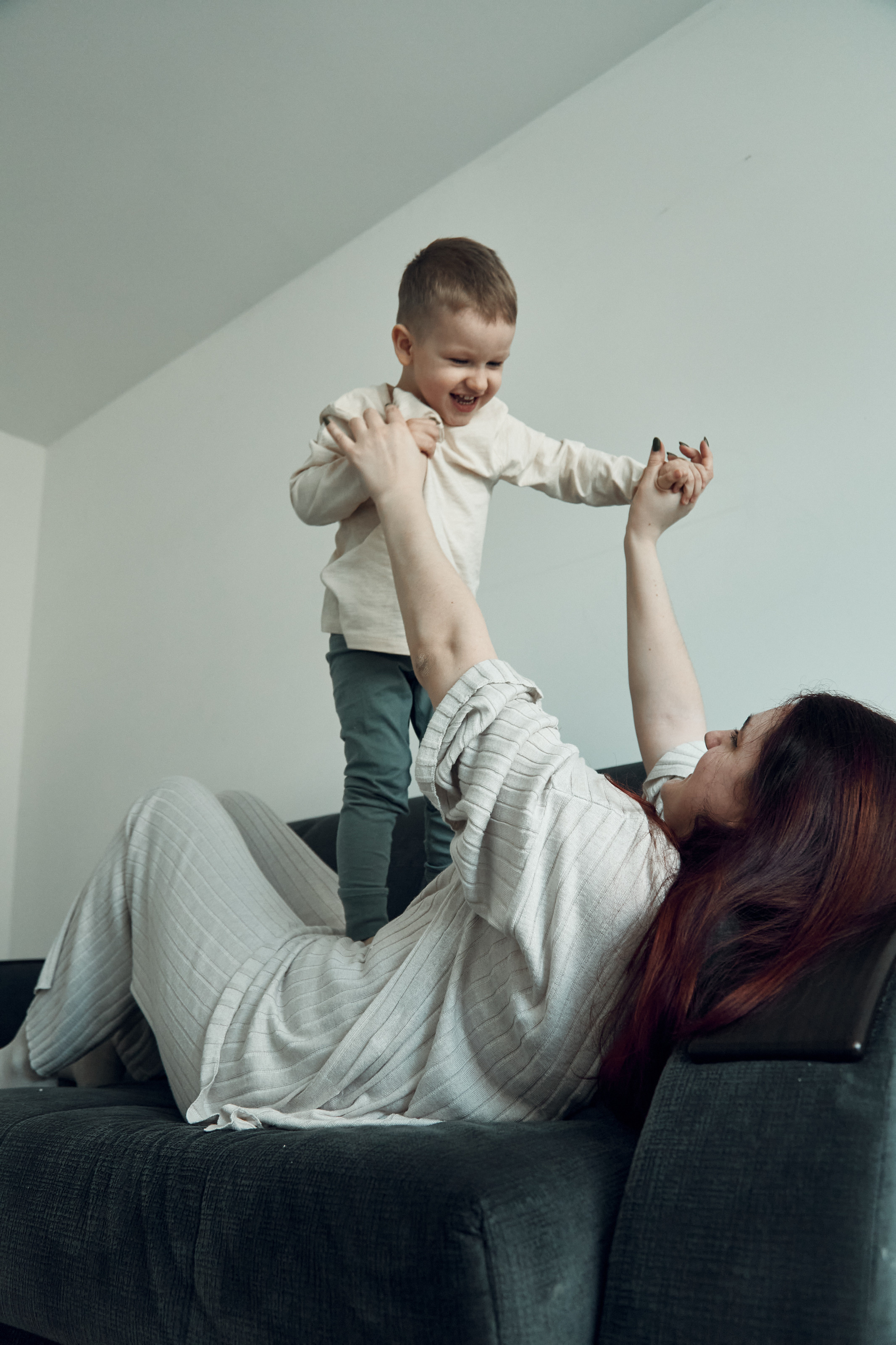 Женя, Ксюша и Лёва. Репортажный и семейный фотограф Ухова Наталья в Москве