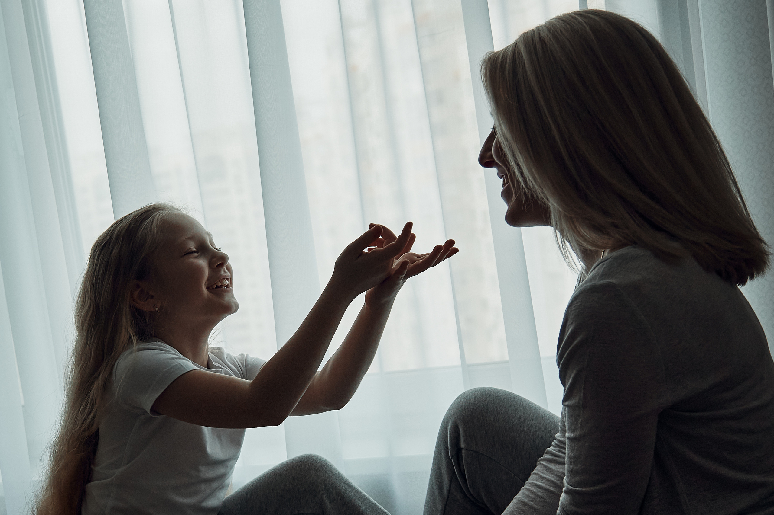 фотосессия с ребенком дома