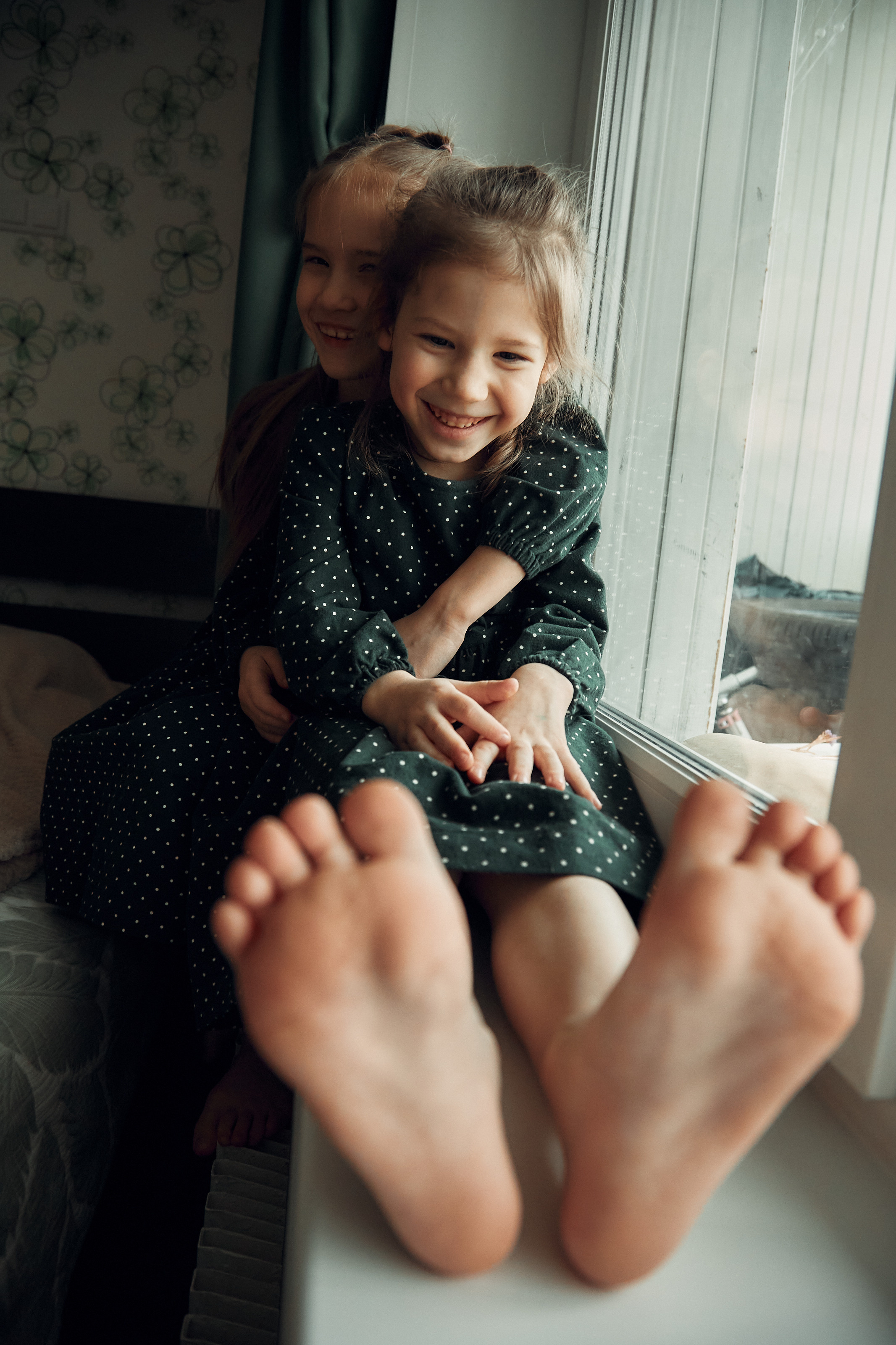 Ксюша и девочки. Репортажный и семейный фотограф Ухова Наталья в Москве