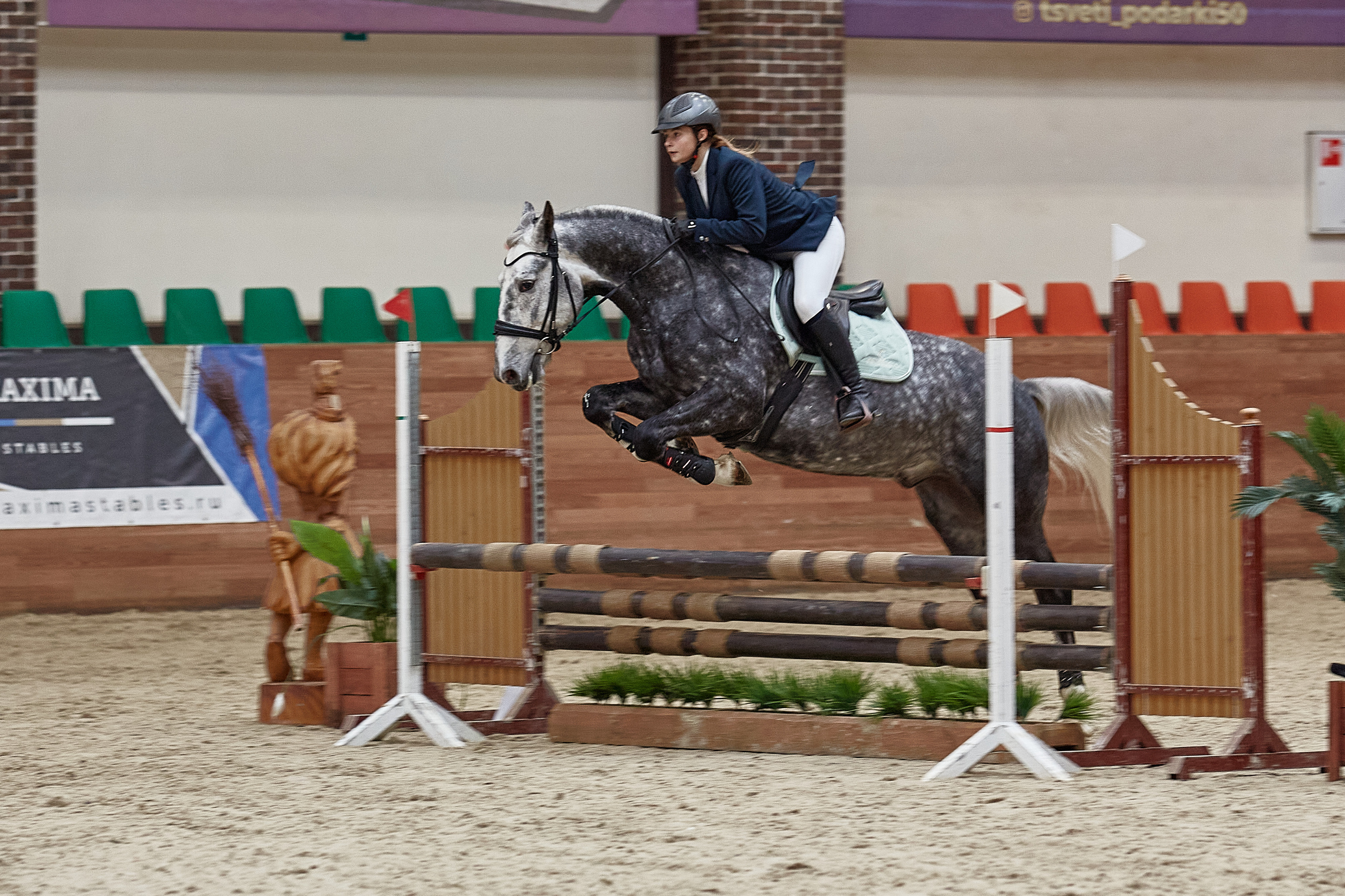 Соревнования по конкуру в конном клубе Maxima Park. Репортажный и семейный фотограф Ухова Наталья в Москве