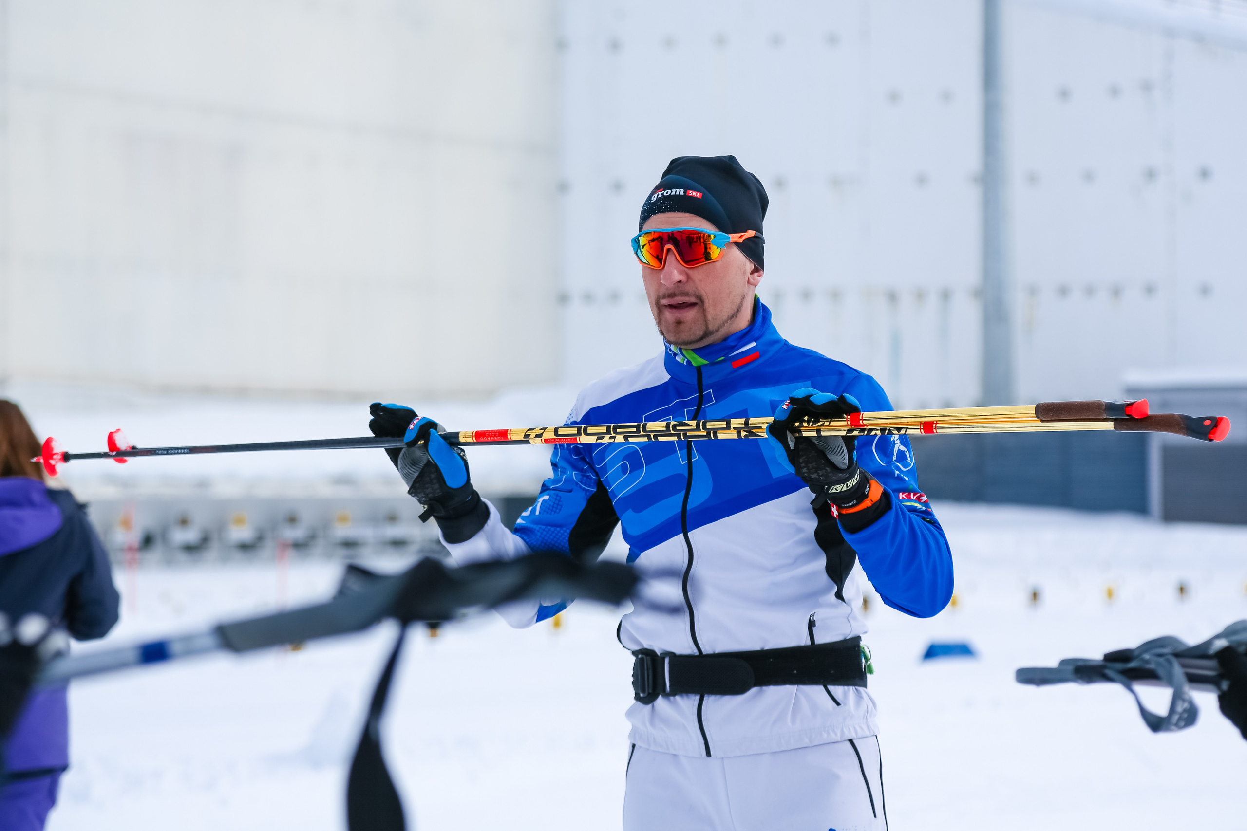 Мастер-класс по лыжам с Алексеем Барышниковым. Репортажный и семейный фотограф Ухова Наталья в Москве