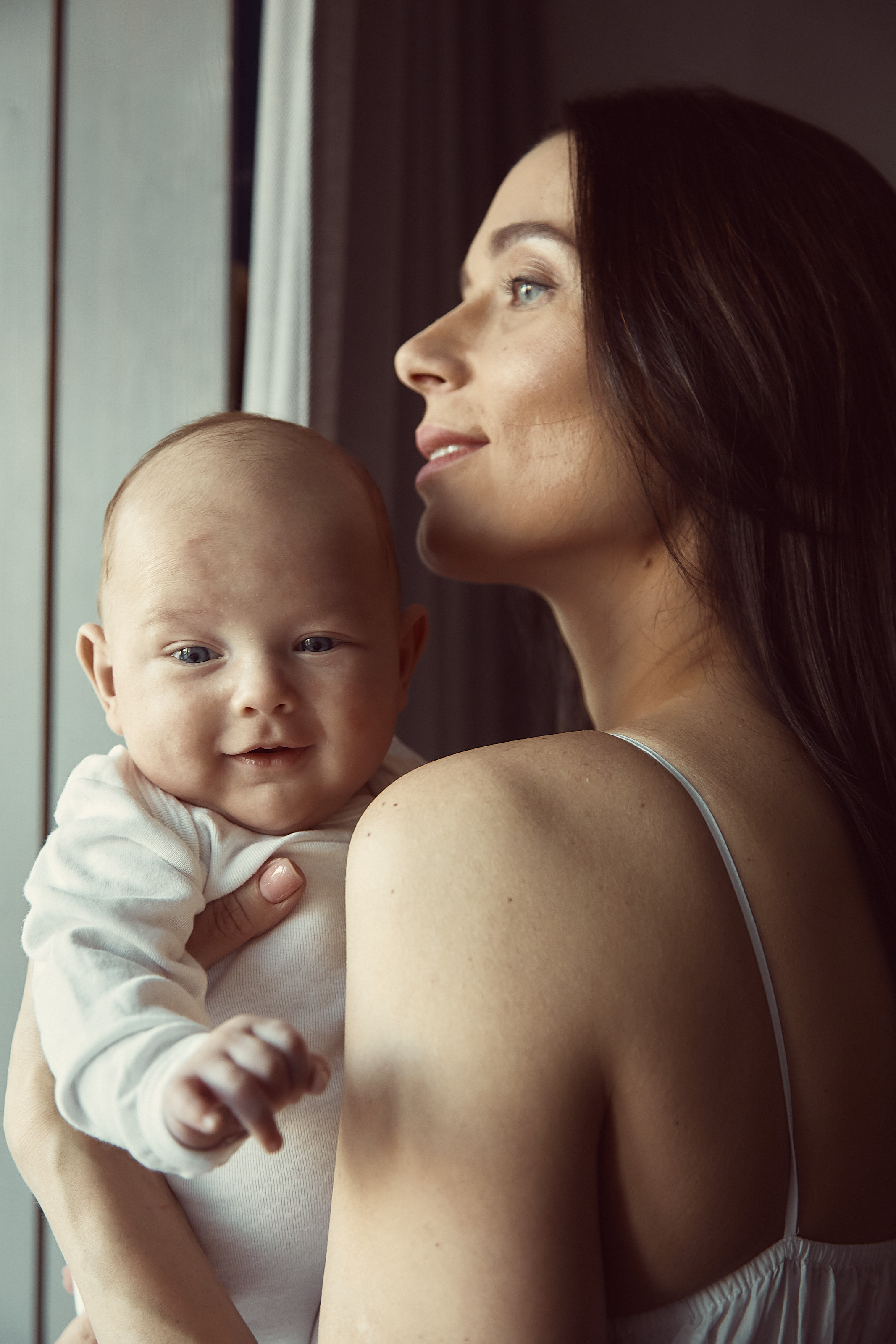 мама с малышом фотосъемка