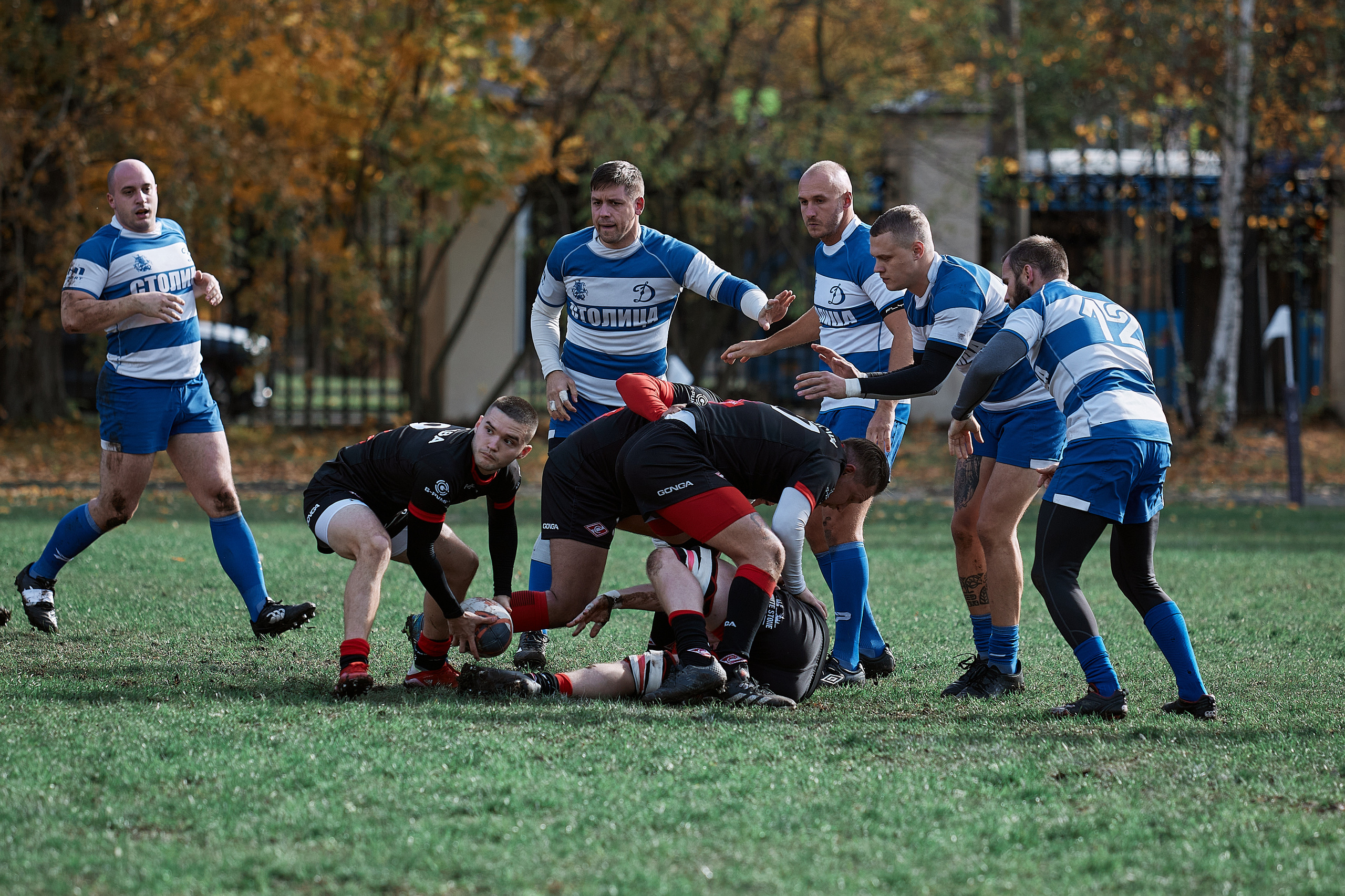 Матч по регби Динамо-Спартак. Репортажный и семейный фотограф Ухова Наталья в Москве