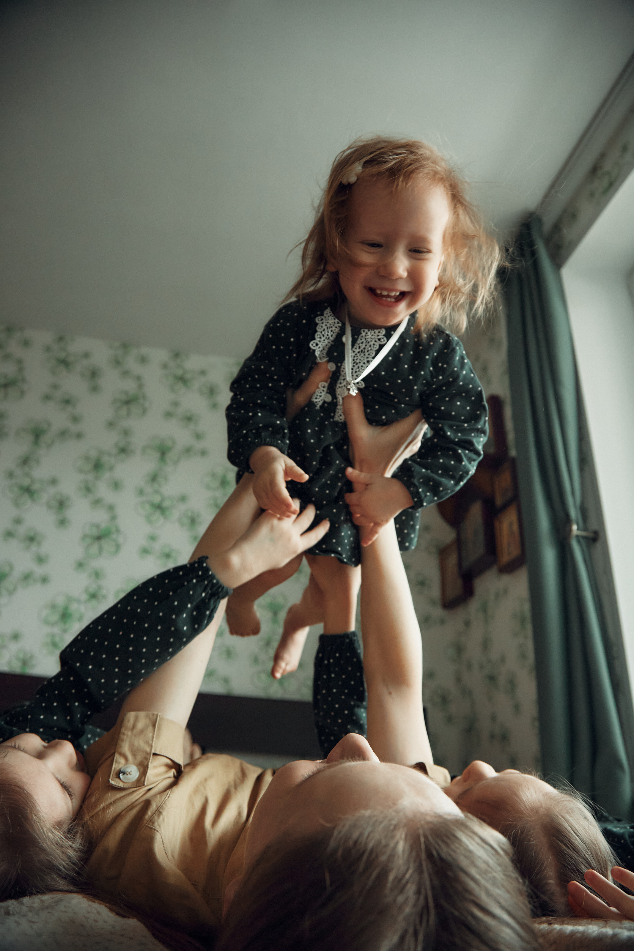 мама с детьми фотосессия