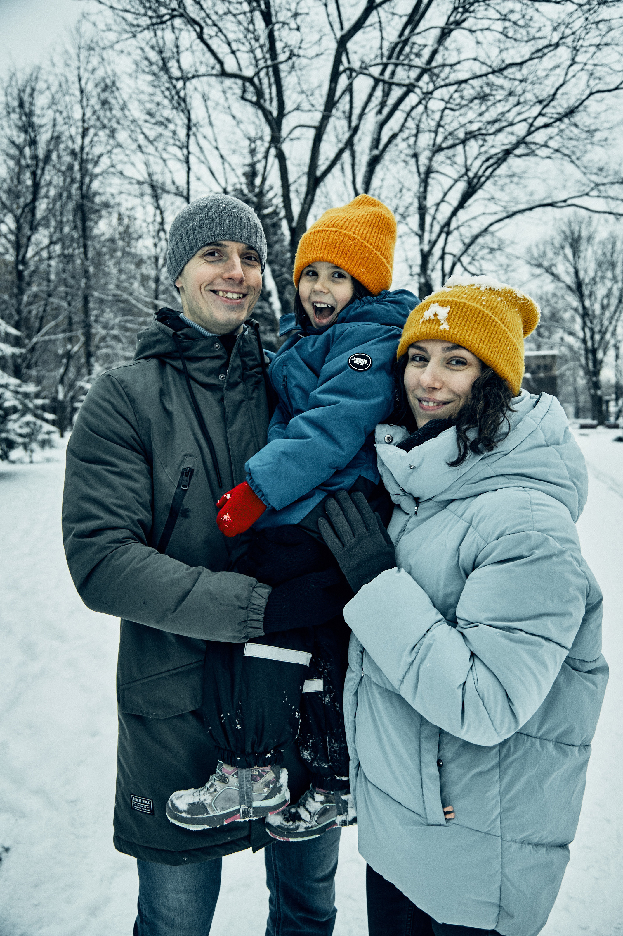 Марина, Андрей и Даша. Репортажный и семейный фотограф Ухова Наталья в Москве