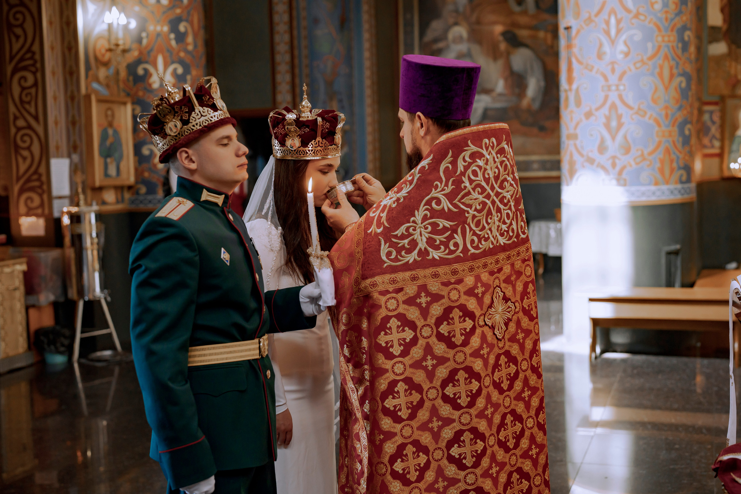 Фотовидео-съёмка обряда венчания в храме Сочи и Адлера. Фотограф видеограф Геннадий Янбаев в Сочи, Краснодаре
