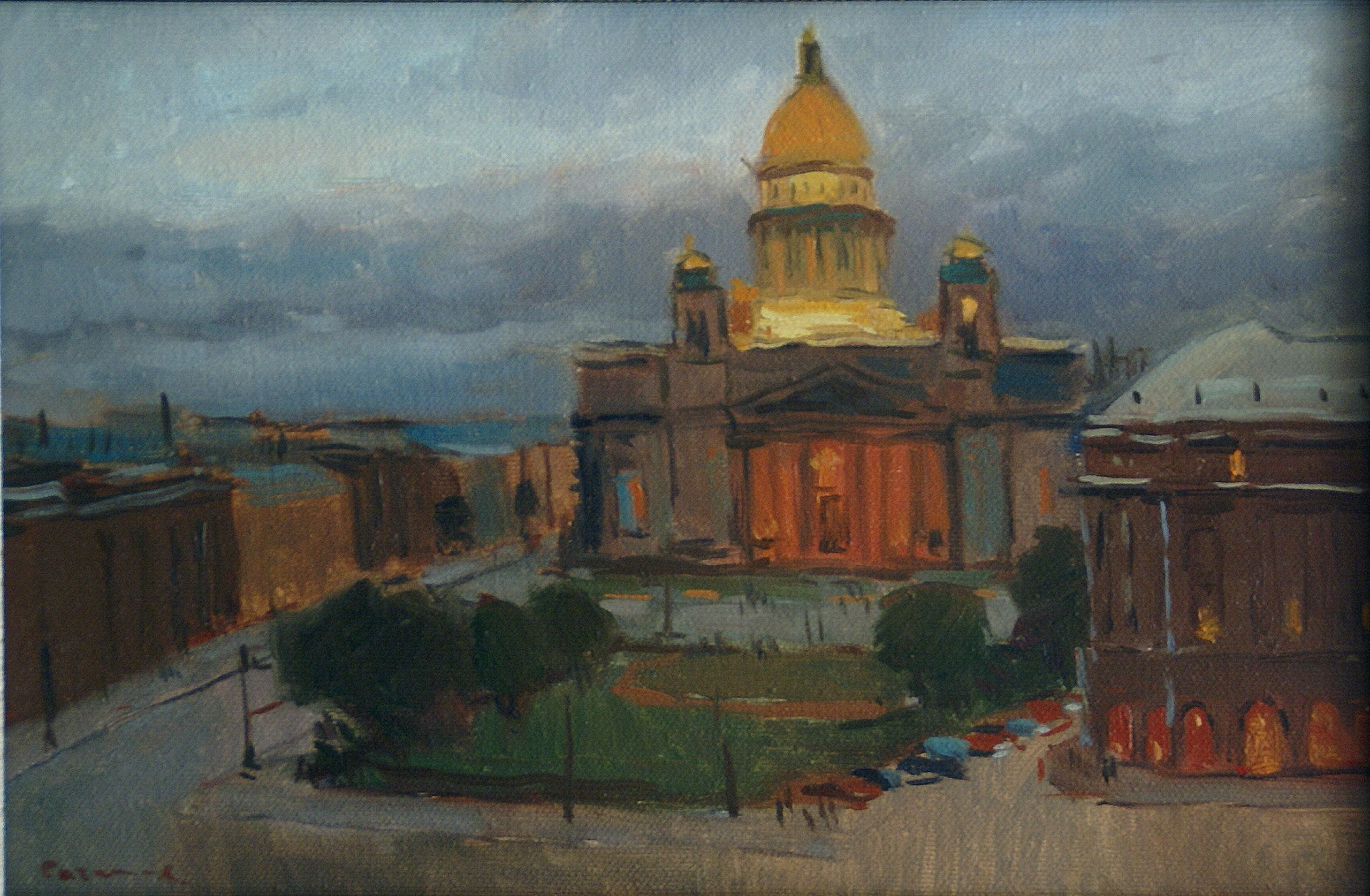 Этюды. Paintings by the artist Sergey Ratchin