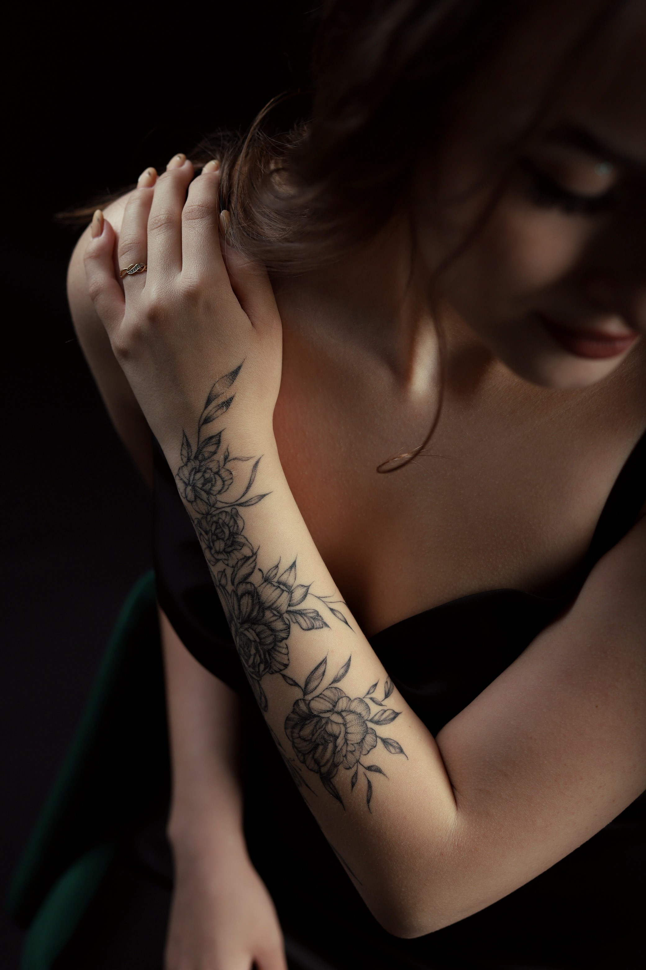 Съемка на черном фоне. Фотограф Кравченко Юлия. Энгельс