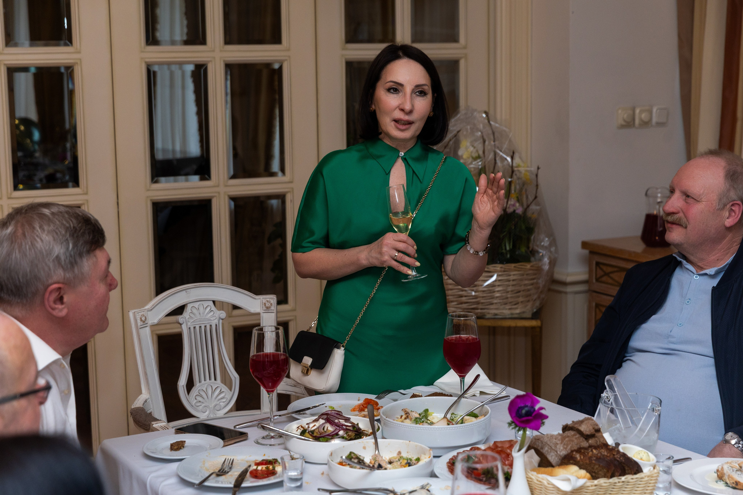 Юбилей Ольги. Отель Скандинавия. Фотограф в Санкт-Петербурге Закута Ольга