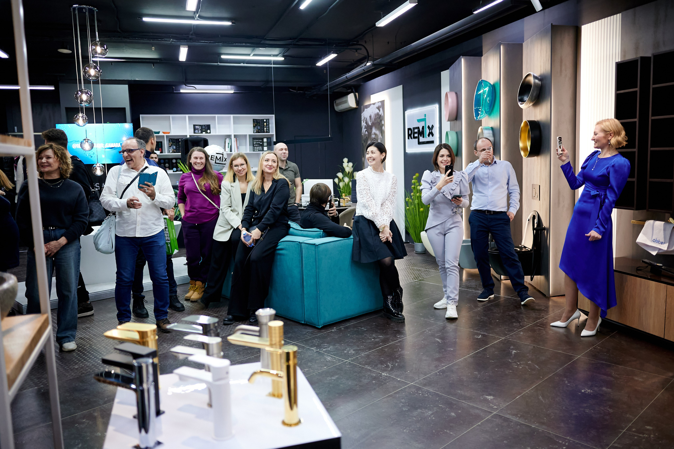 «Remix» открытие студии сантехники. Профессиональный репортажный фотограф в Самаре Никита Королев