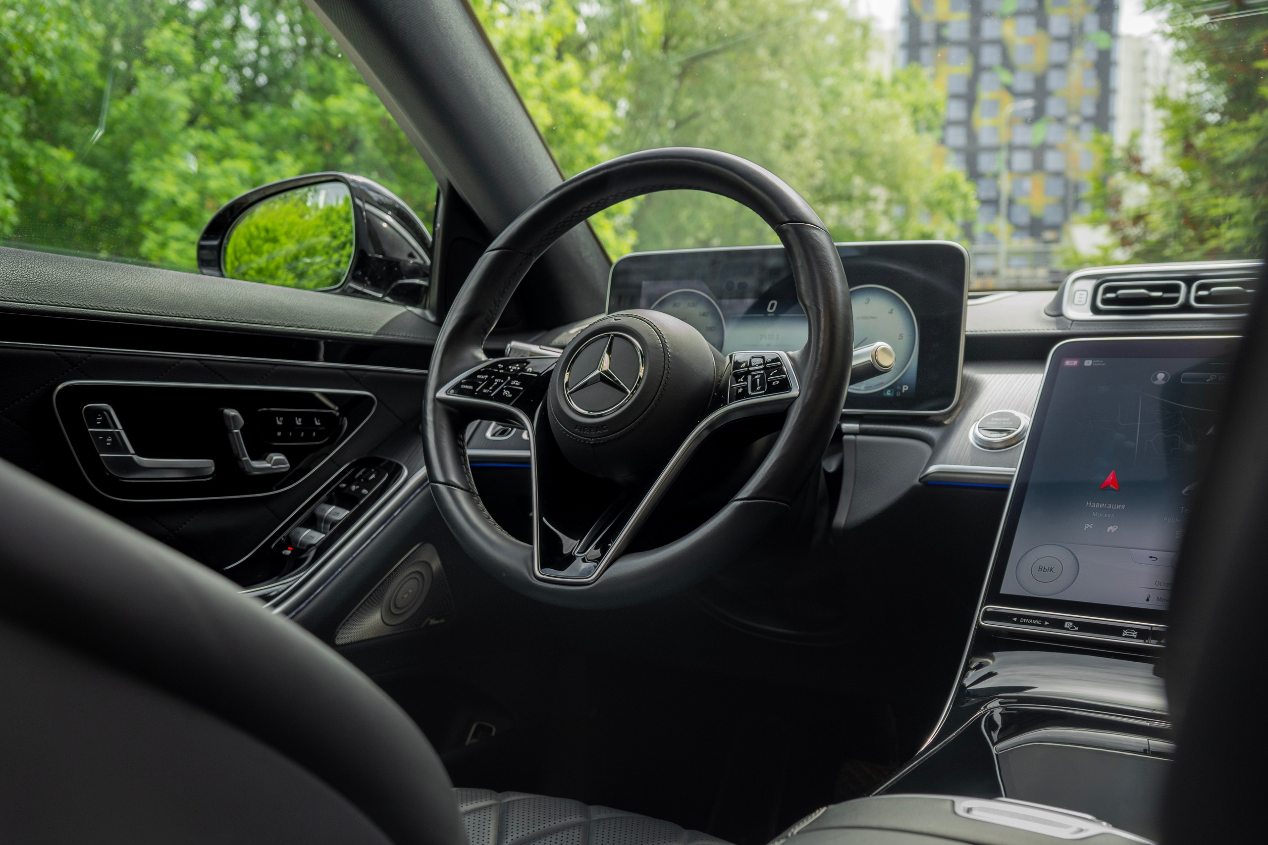 Mercedes S-class (W223). Автомобильный фотограф Ногинск Денис Городок