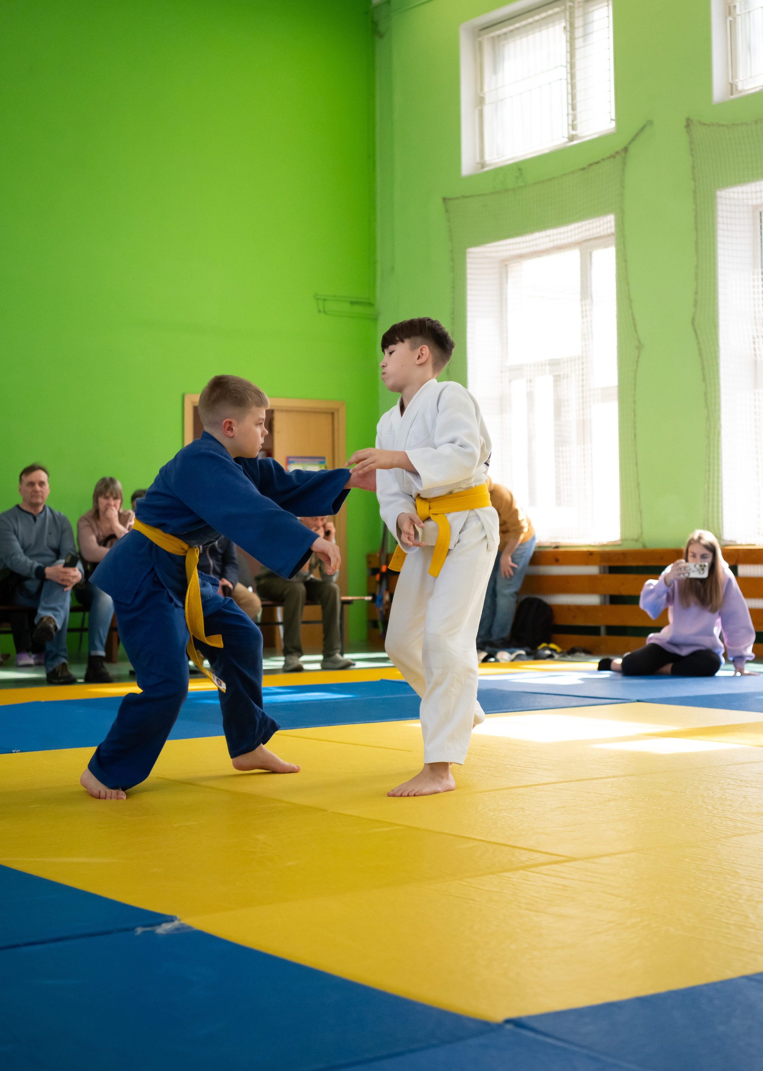 Спортивные соревнования по Дзюдо. Детский и семейный фотограф г. Москва Оксана Катаджи