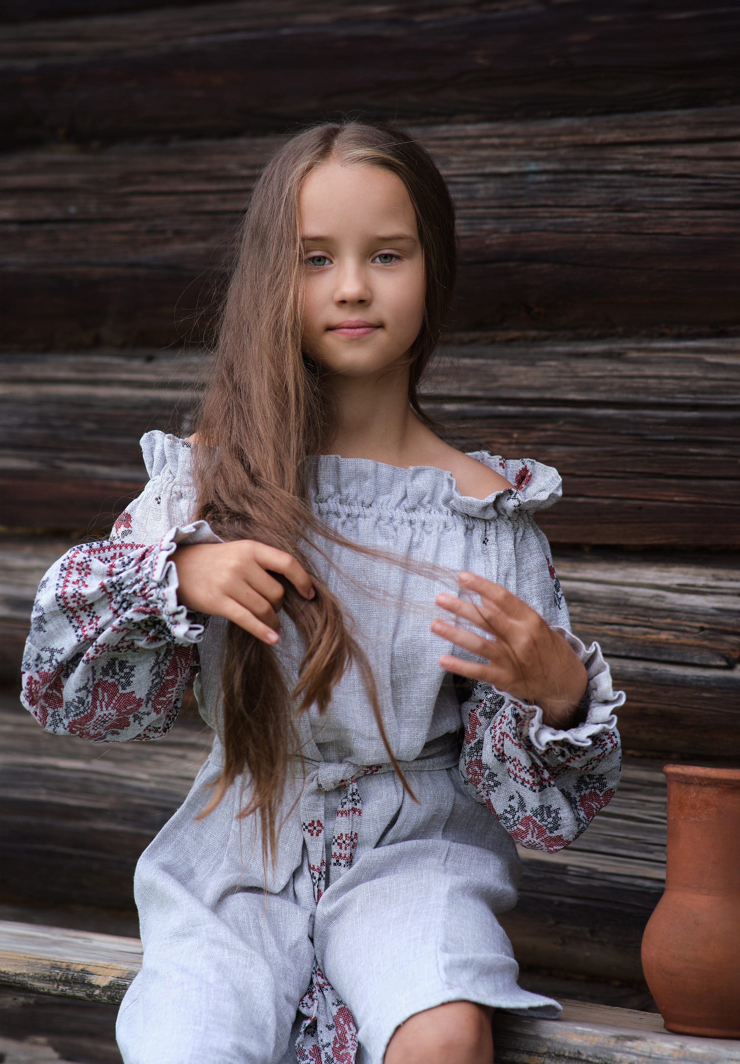 Алиса и Аделия, каникулы в деревне