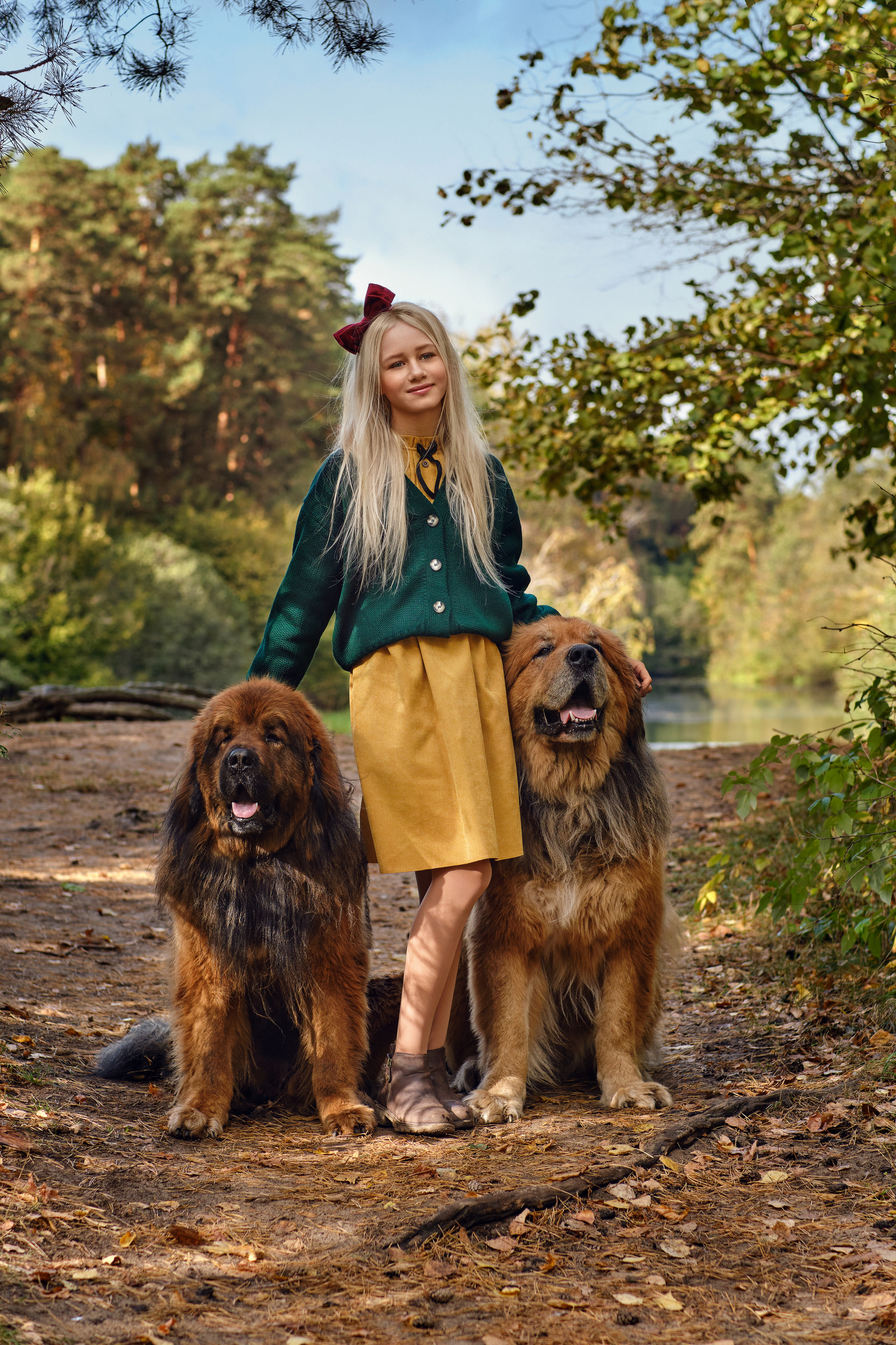 Катя, Ваня и мастифы