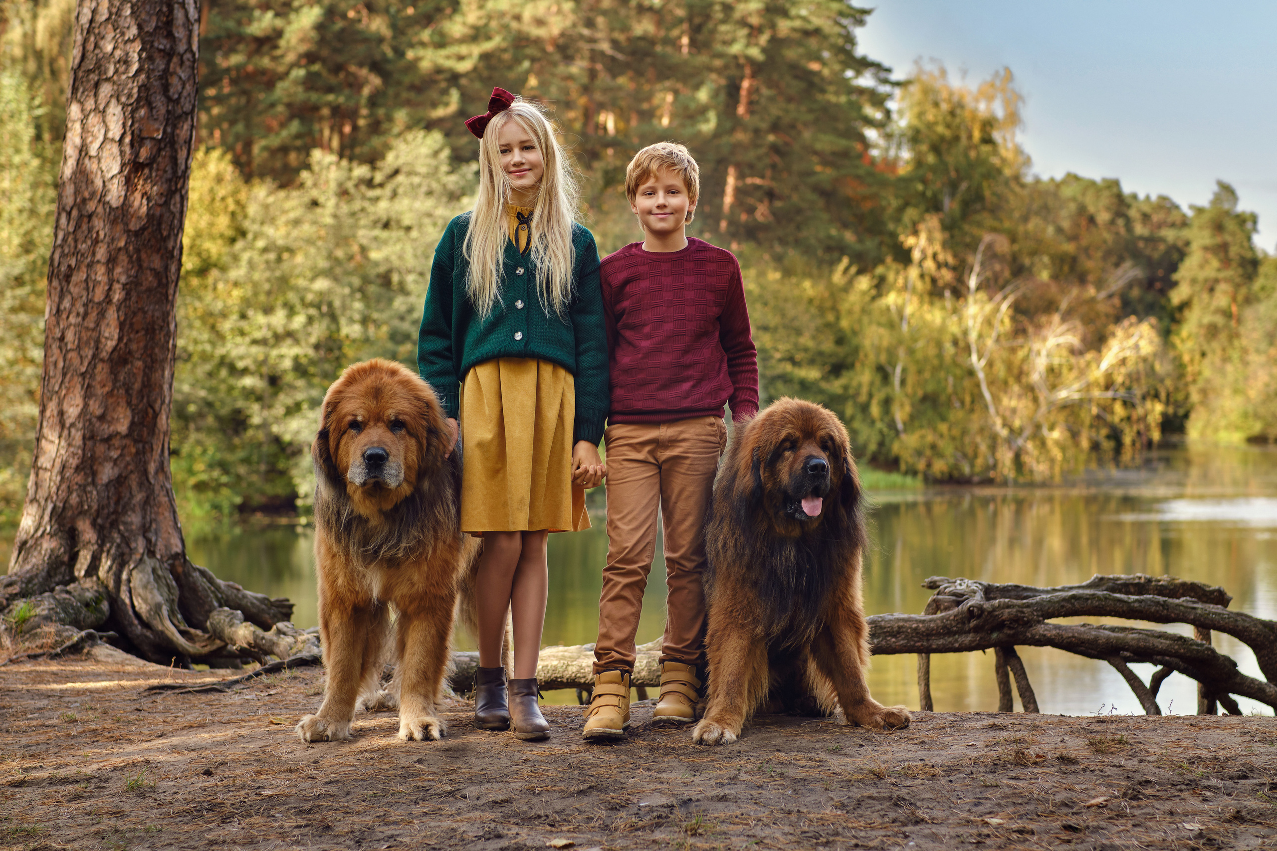 Катя, Ваня и мастифы