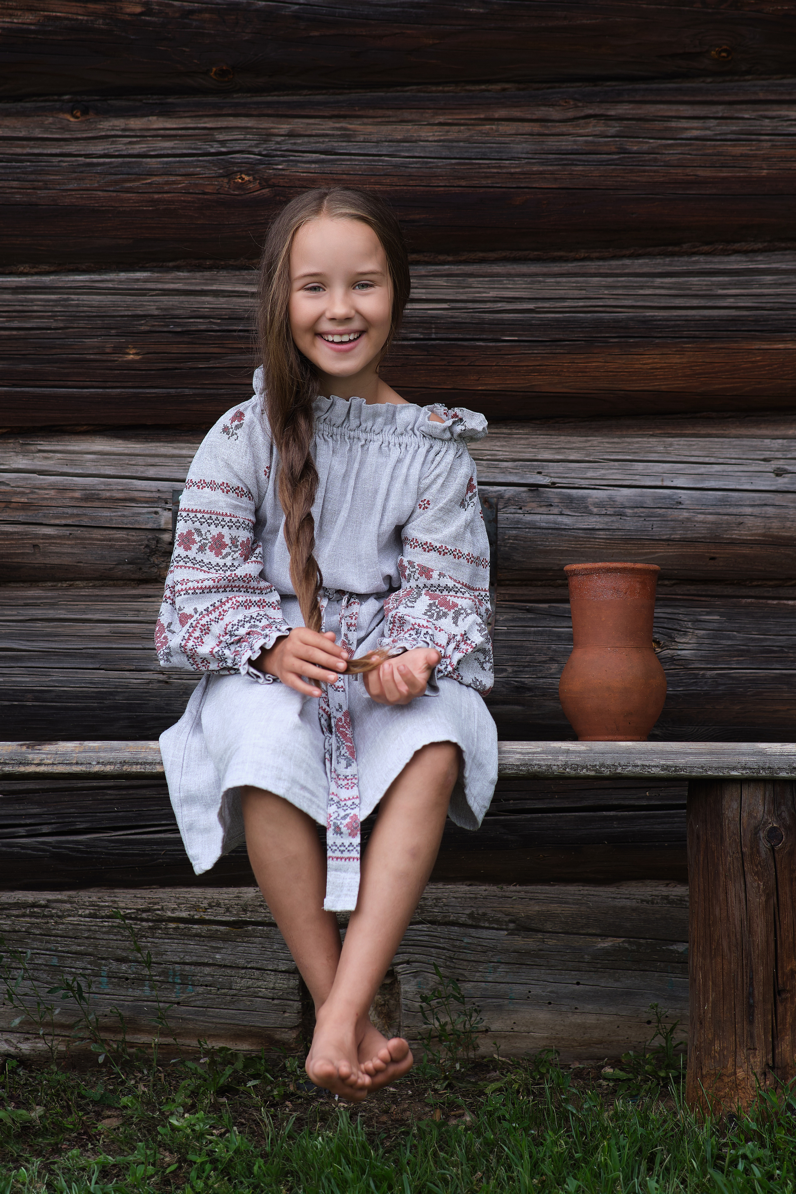 Алиса и Аделия, каникулы в деревне