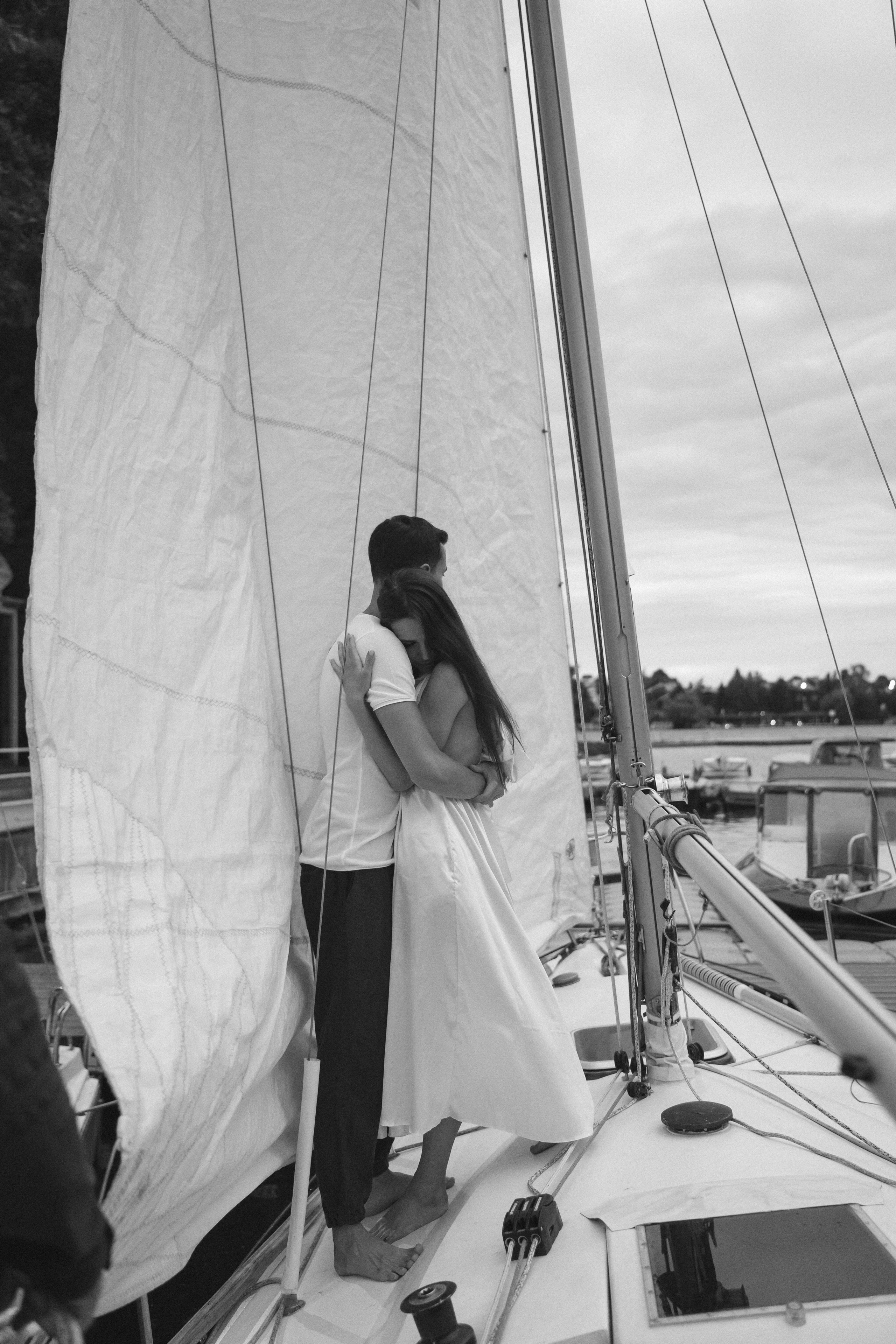 ЛЮБОВЬ ПОД БЕЛЫМ ПАРУСОМ. Свадебный фотограф Диана Грицай