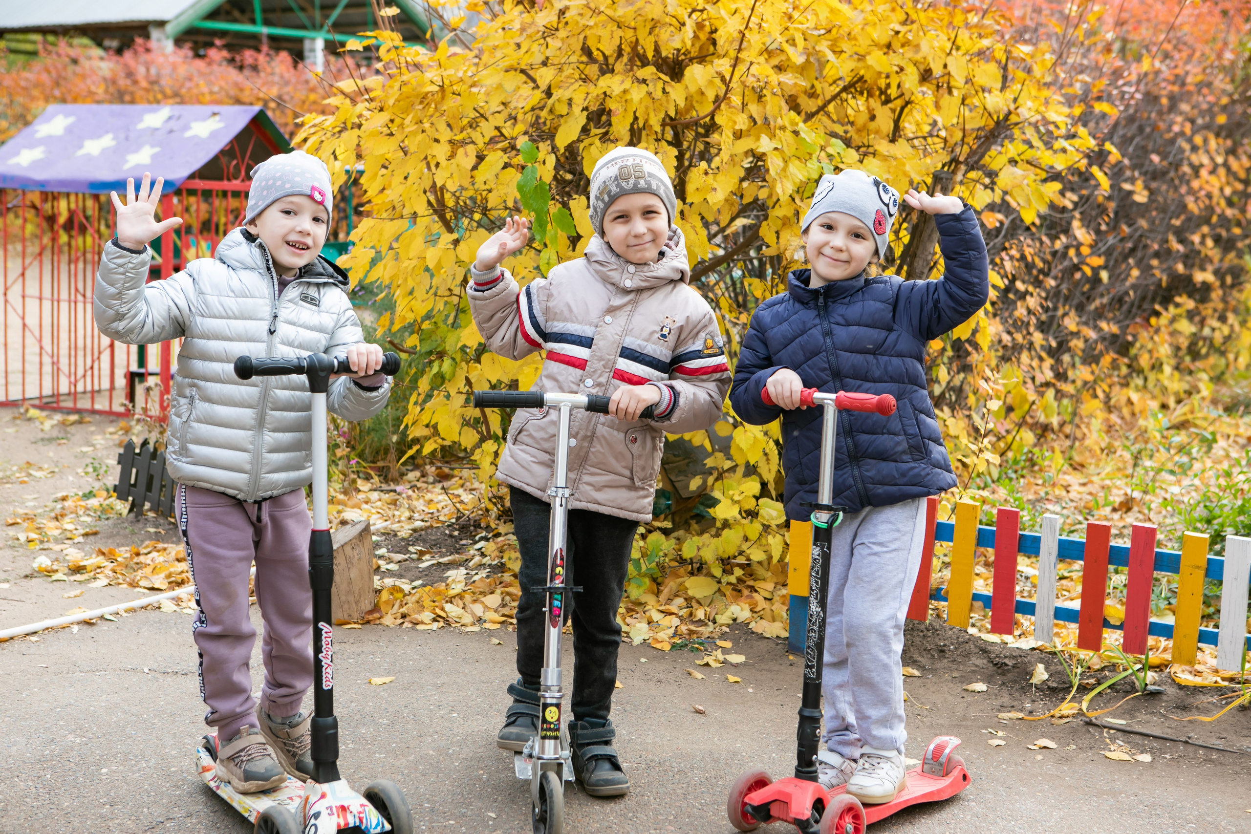 Съемка в детском саду. Выпускные фотокниги