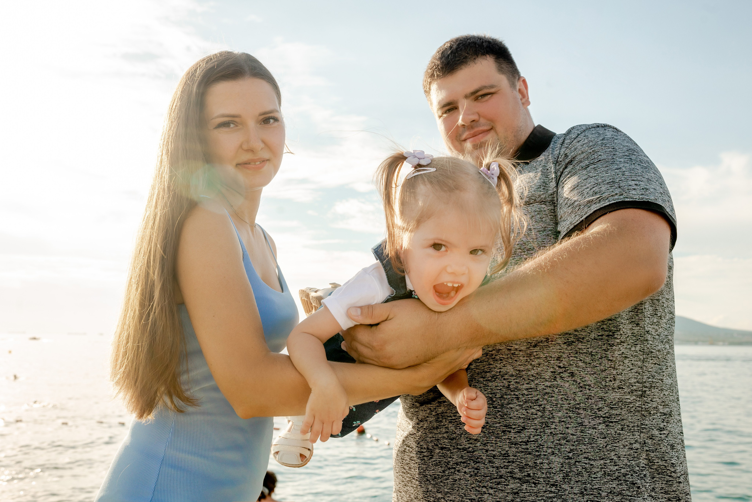 Алена, Алексей и Лера. Wedding and family photographer in Gelendzhik Victoria Balashova