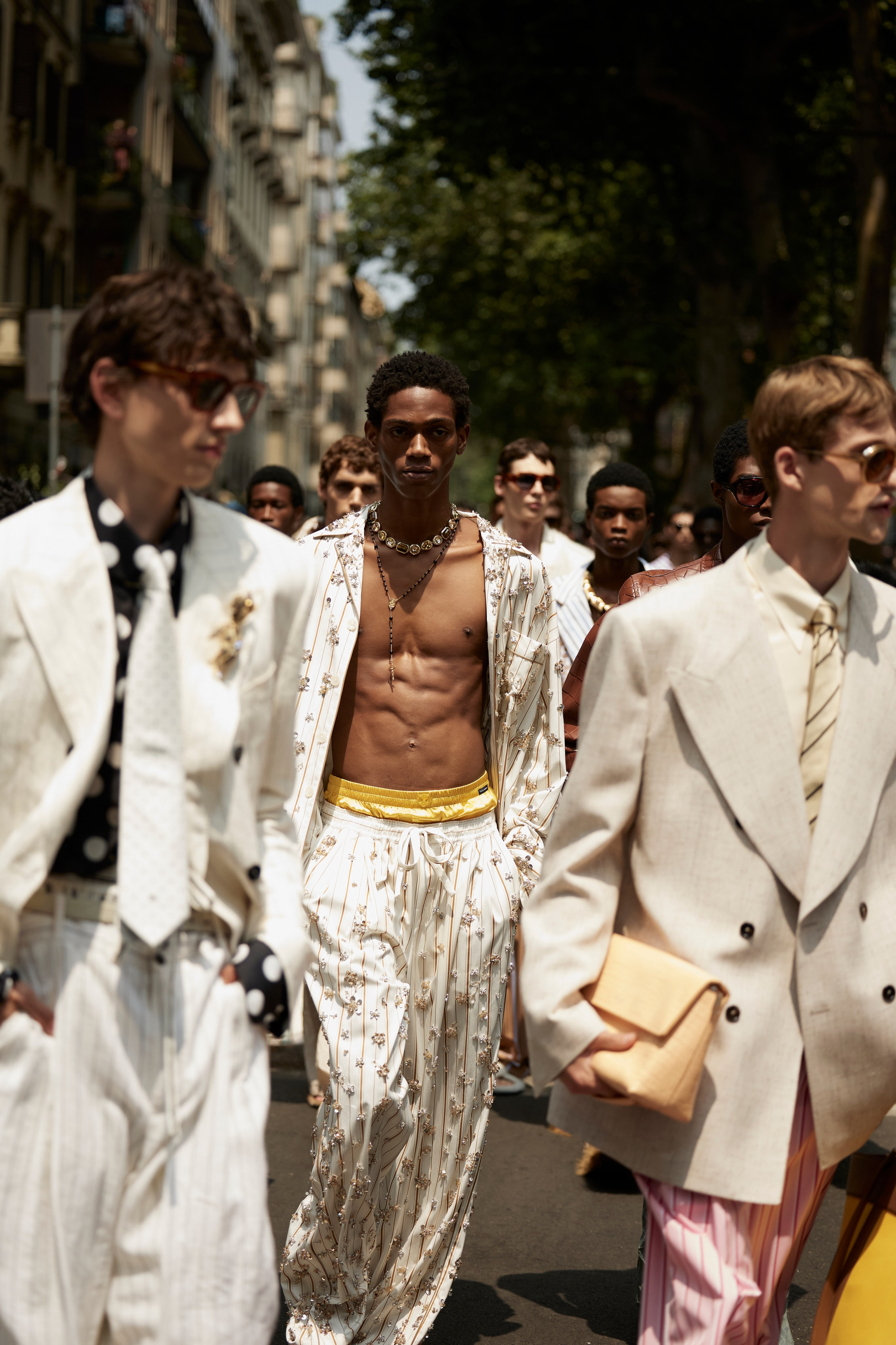 D&G Spring-Summer 2026. Photographer in Milan Ivan Goncharov