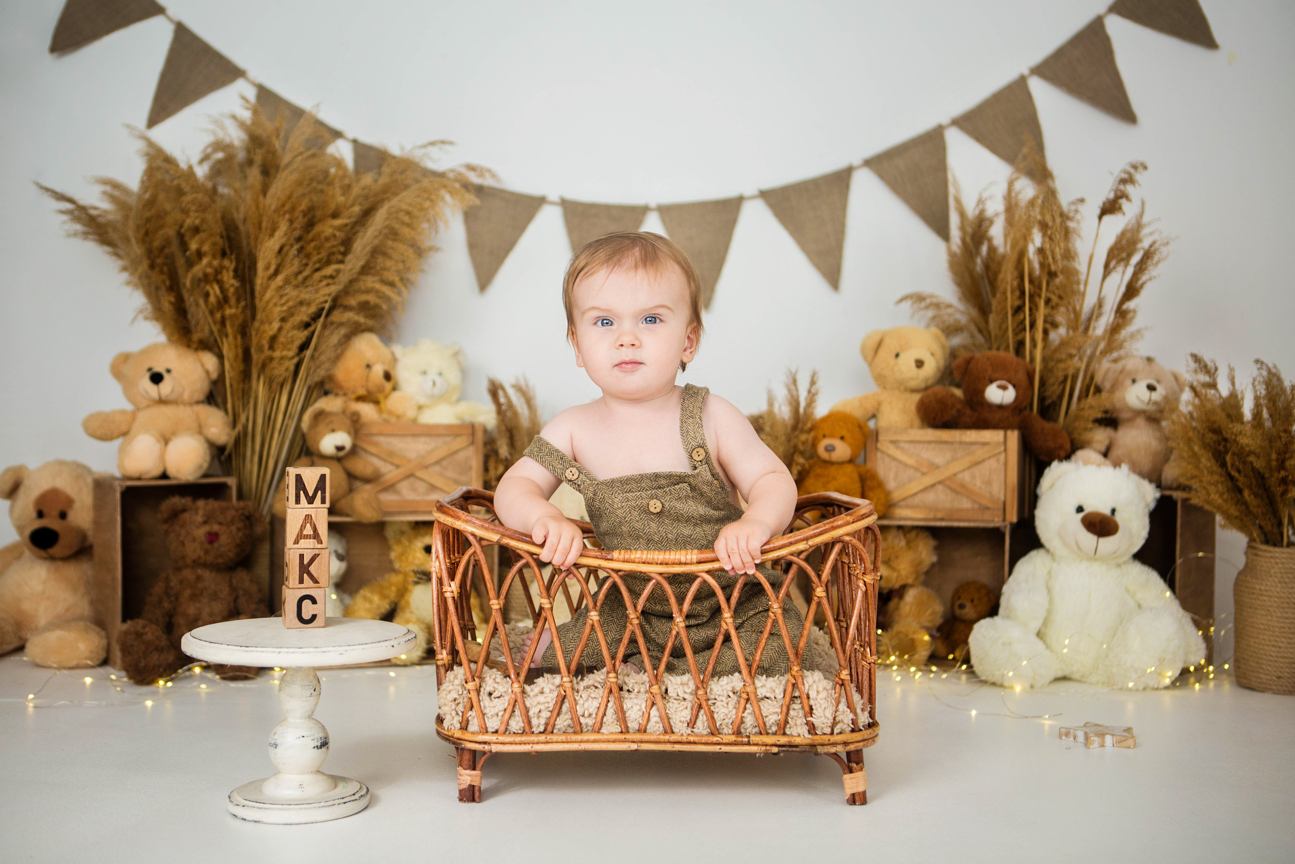 Макс, 1 год. Фотостудия «Антураж». Свадебный семейный и детский фотограф в Краснодаре Карина Федоровская