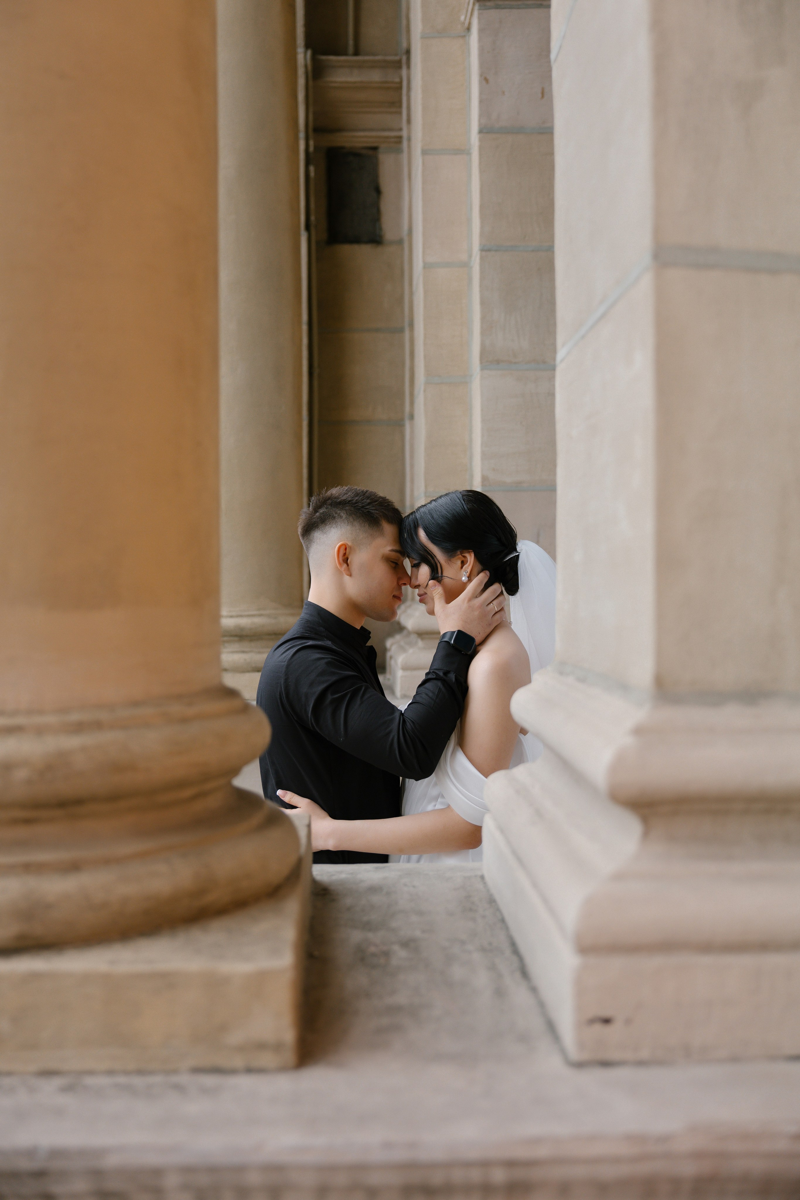 Дарина и Данил в музее изобразительных искусств. Свадебный фотограф в Калининграде Ольга Пасечник