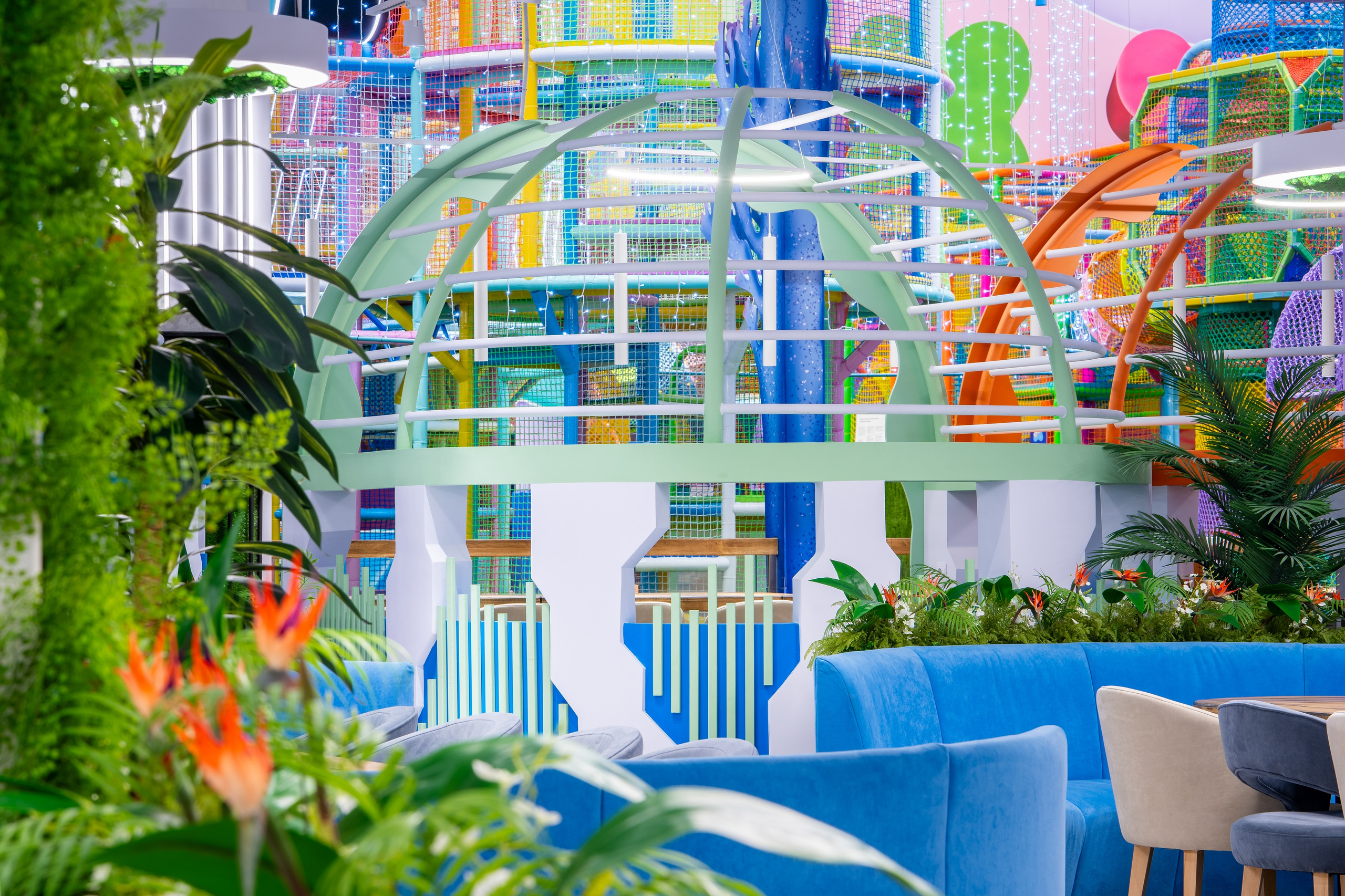 Парк развлечений Joki Joya Лефортово. Интерьерный фотограф Александра Солдатова