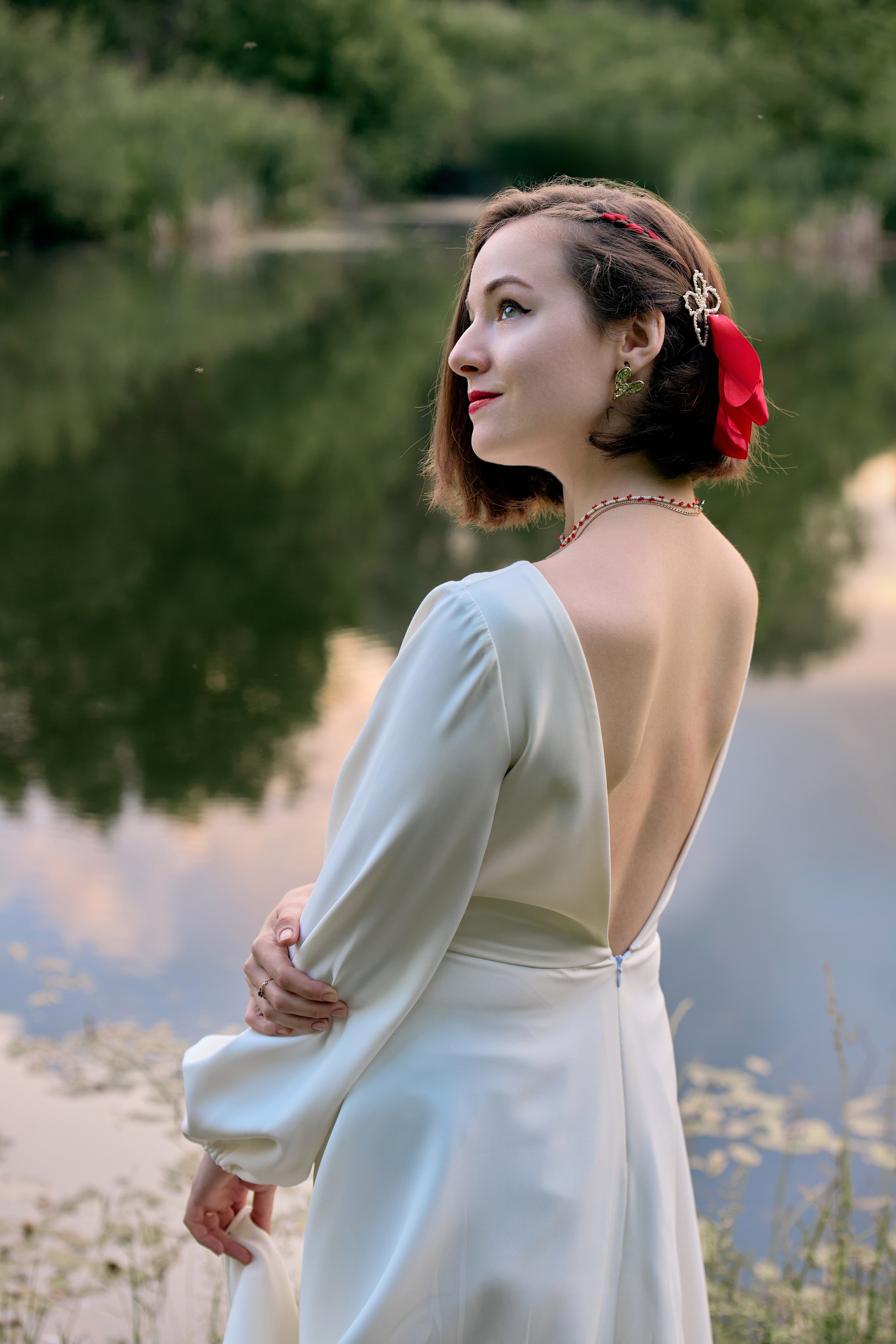 Фотосессия в роще для группы девушек. Фотограф в Дивеево