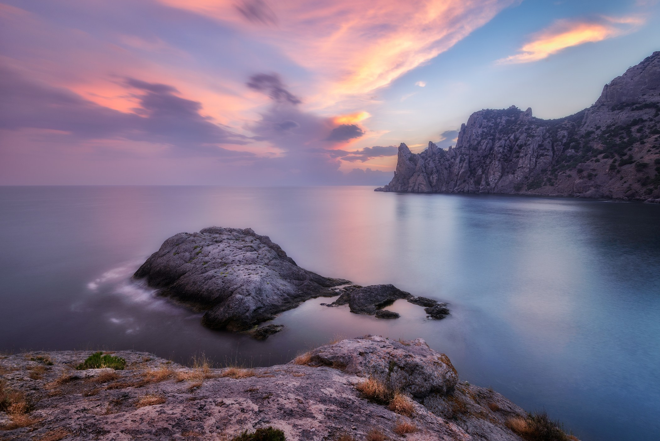 Volkovart.ru mountains and seas landscapes. Volkovart.online nature photography