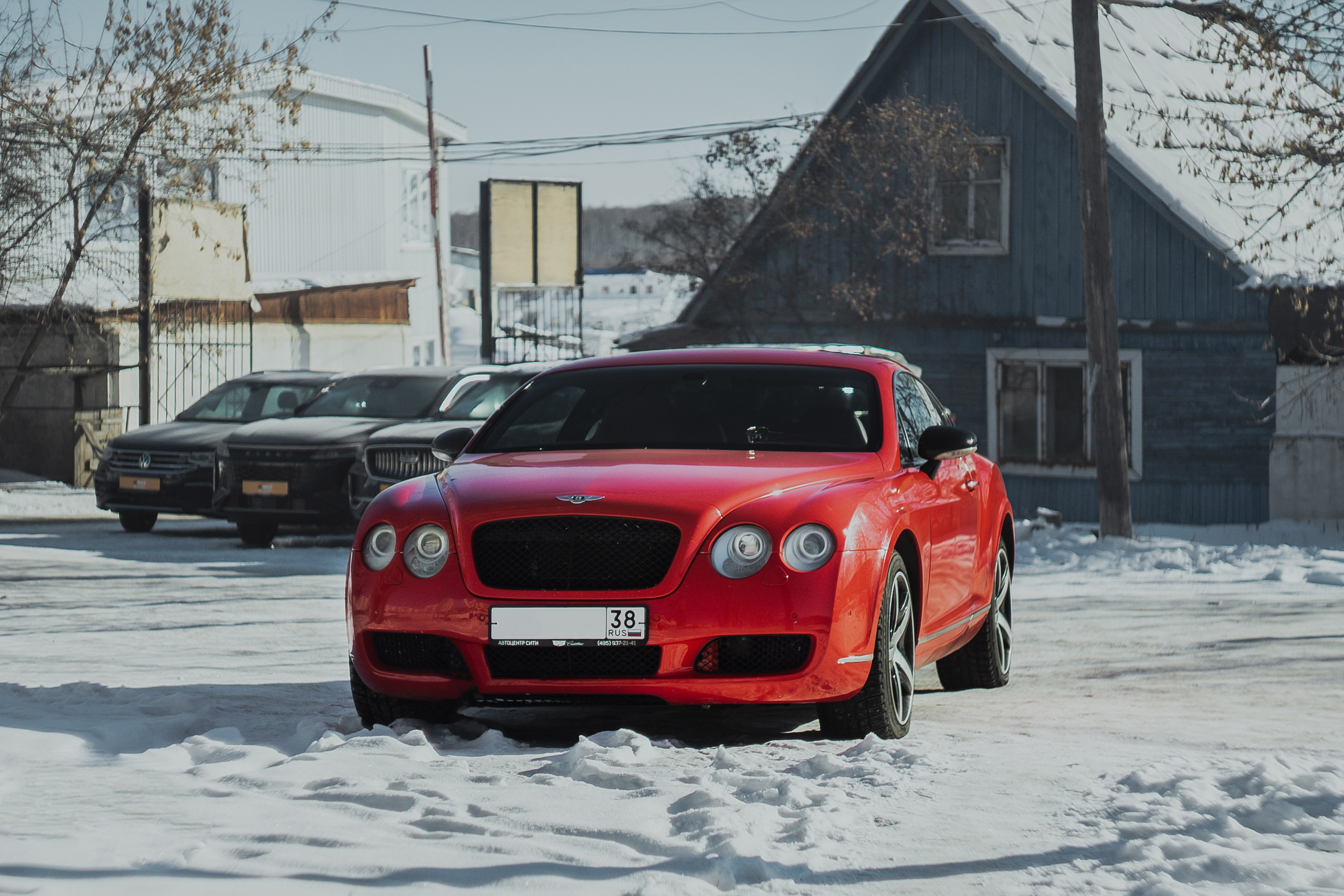 Bentley Continental GT. Фотограф, видеограф и пилот дрона на Байкале