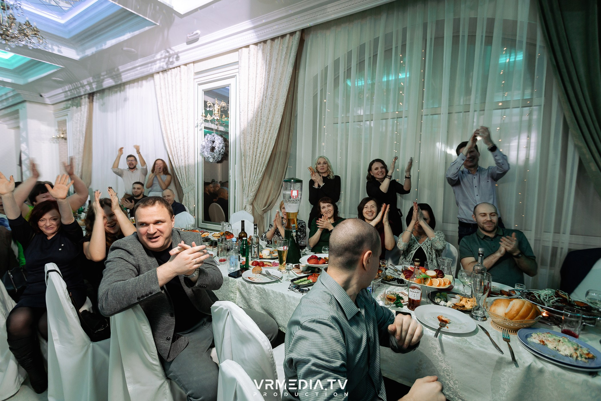 Новогодний вечер в ресторане «Лазурный Берег»