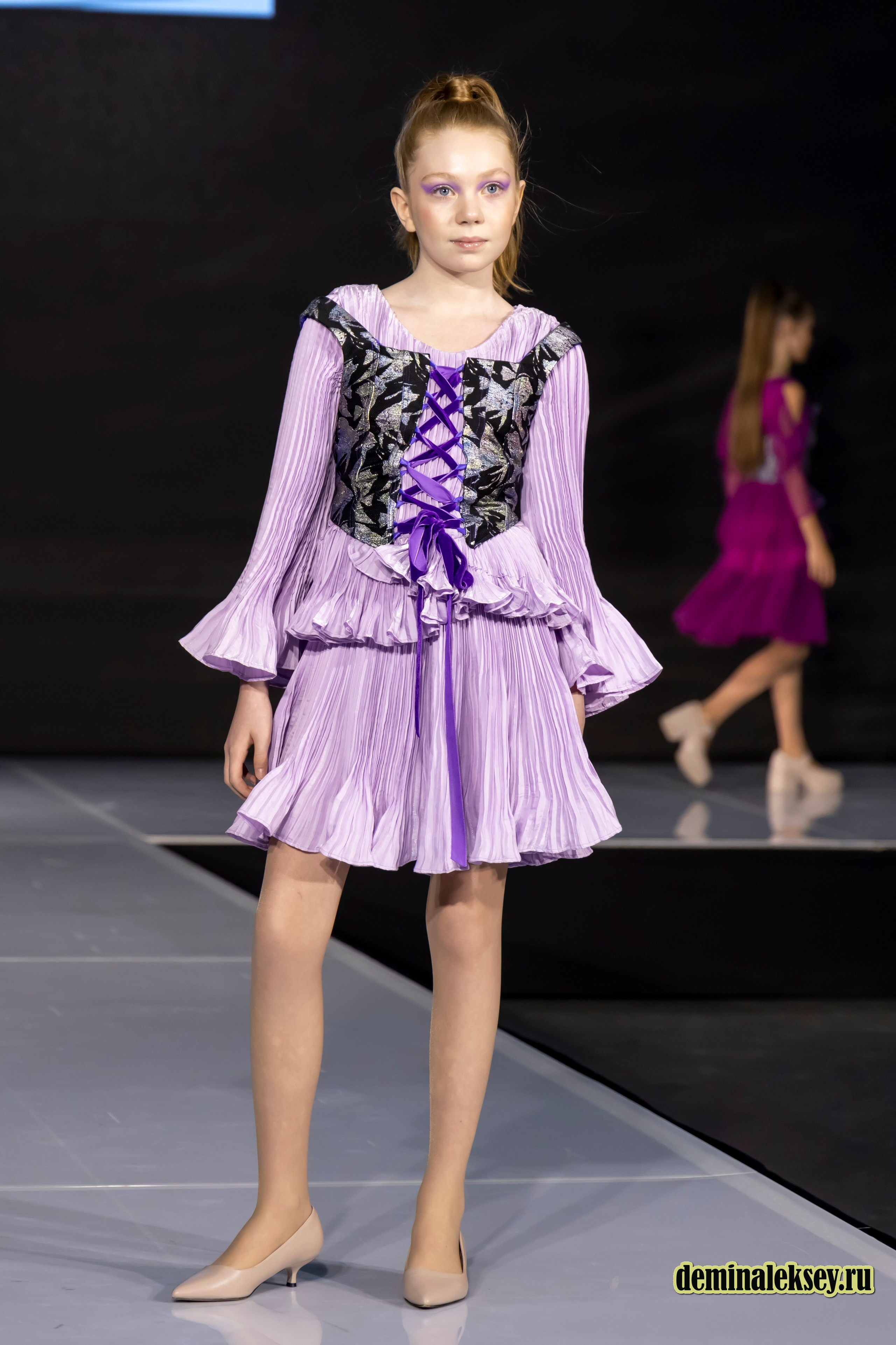 Показ бренда Mirafame на выставке Уникальная Россия 2025. Репортажный, семейный и студийный фотограф в Москве Демин Алексей