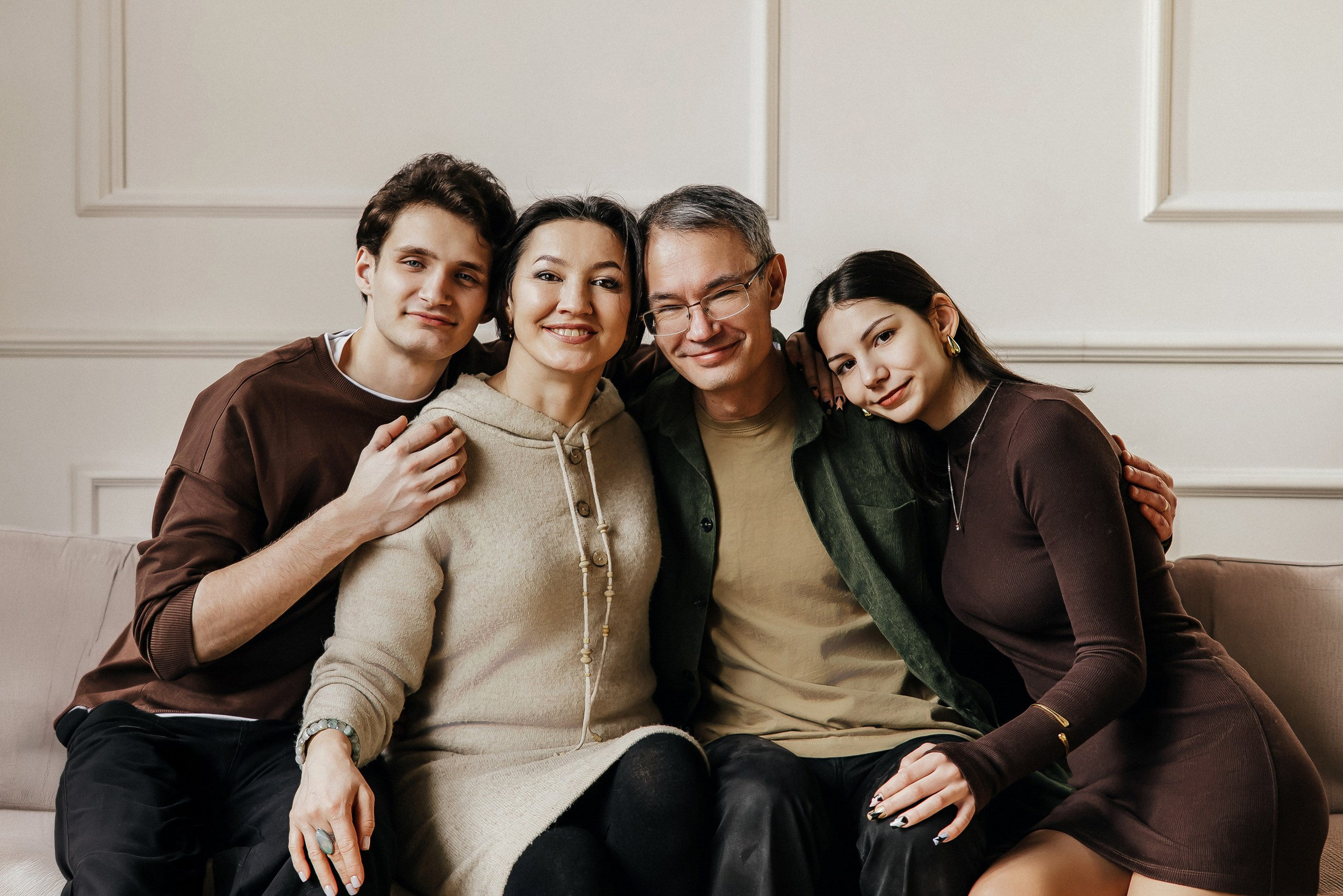 Семейная фотосессия для Любавы, Ольги, Романа и Бориса. Тимур Аминов | Фотограф в Кемерове
