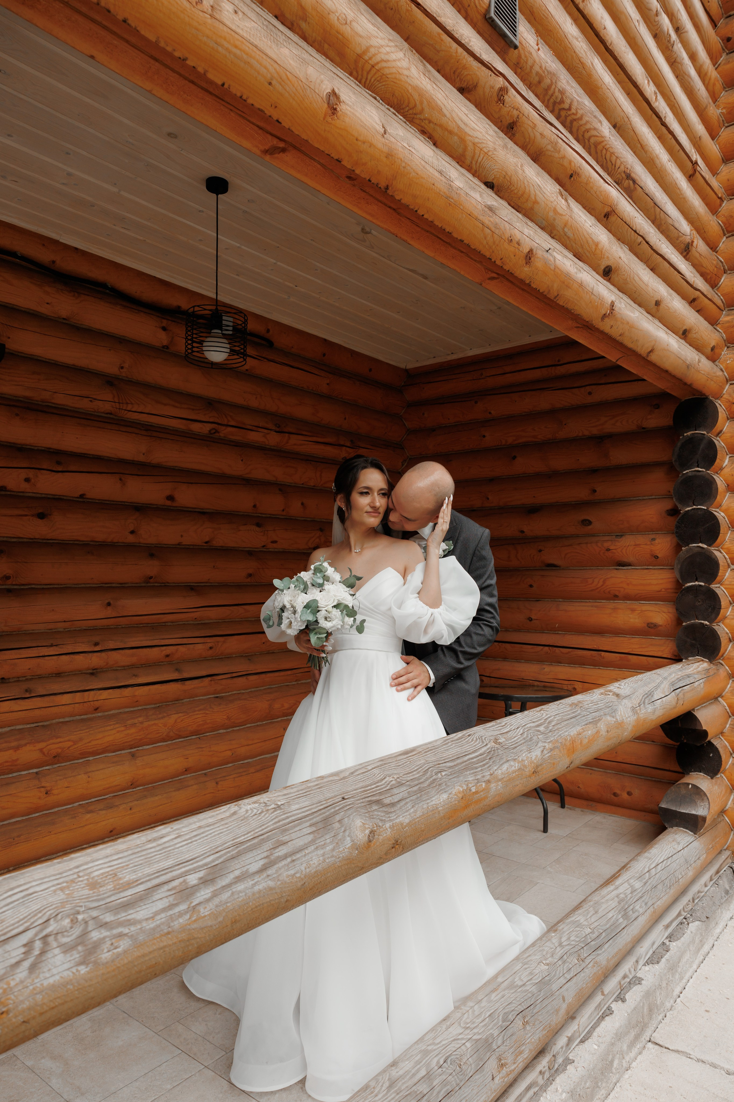 Полина и Дмитрий, загородный клуб «Барин», ЗАГС в г. Пушкино. Свадебный и репортажный фотограф (Москва, Королев и другие)