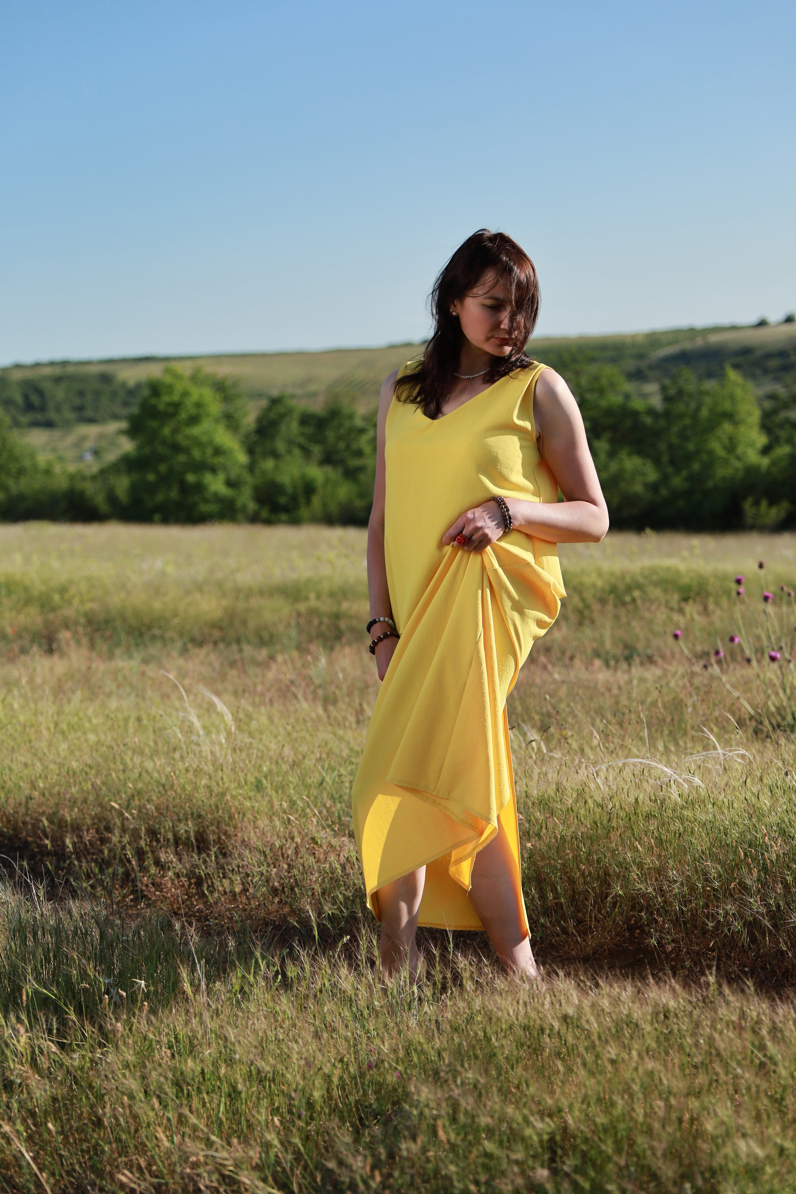 Фотосессия выездная. Ромашки, маки, природа. Фотограф в Крыму Татьяна Барицкая ЕНОТИКА