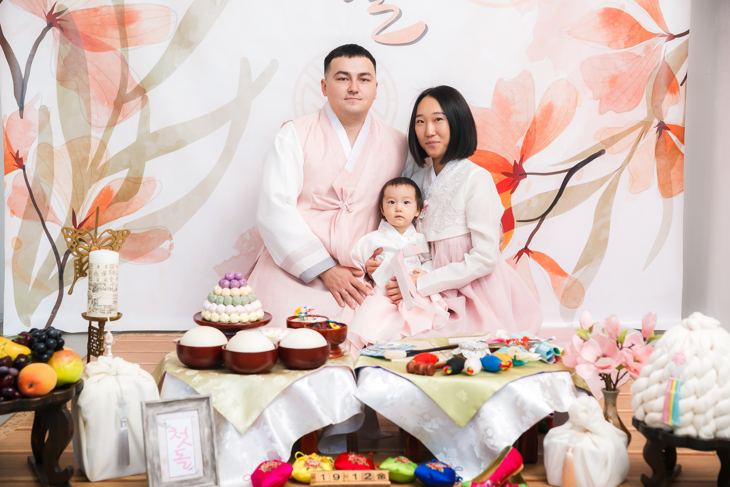 축돌 Утренняя церемония (семья). «Инбок» Фото студия