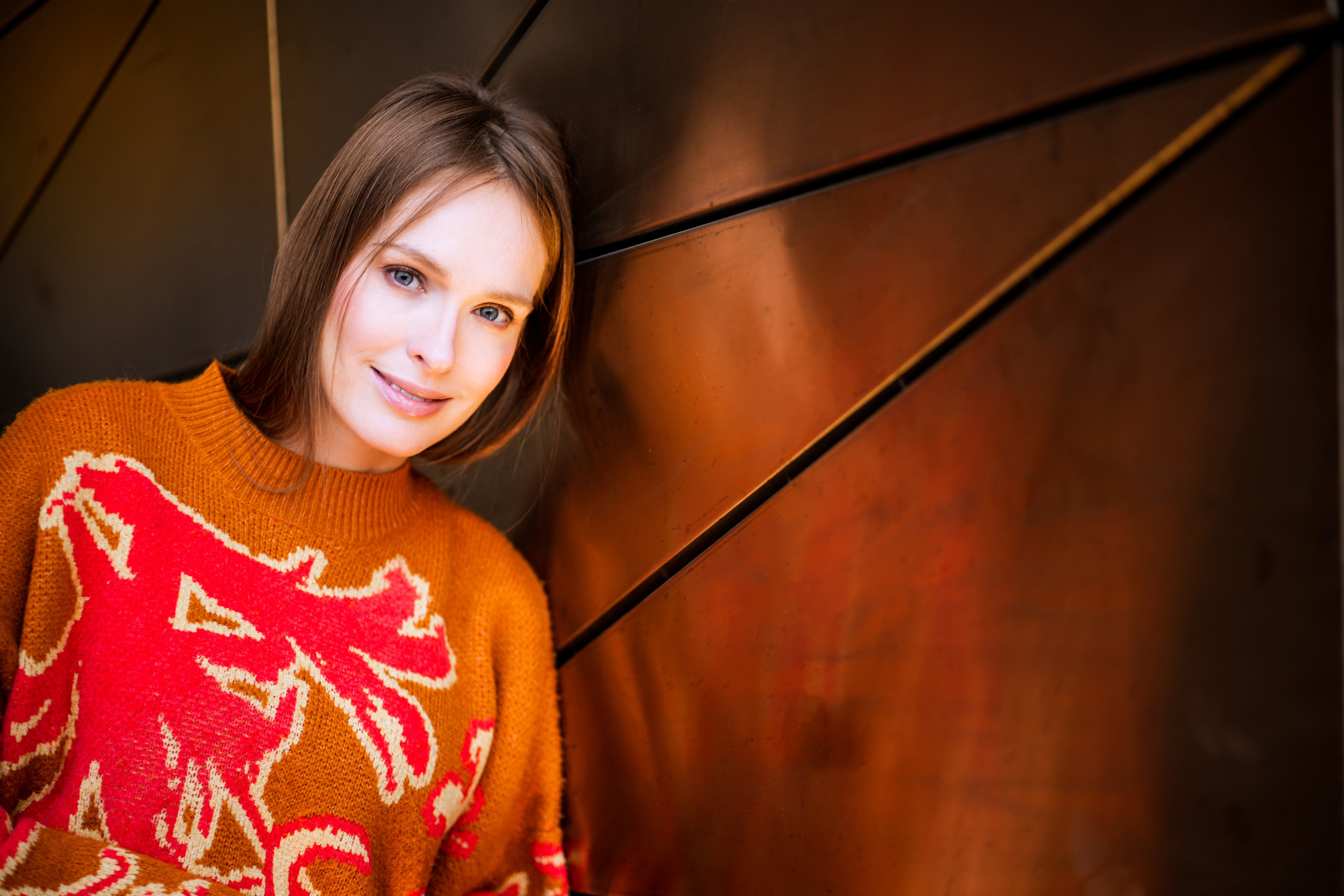 Актриса Татьяна Гуреева. Портретная съемка в Москве, студийный фотограф Игорь Фомин