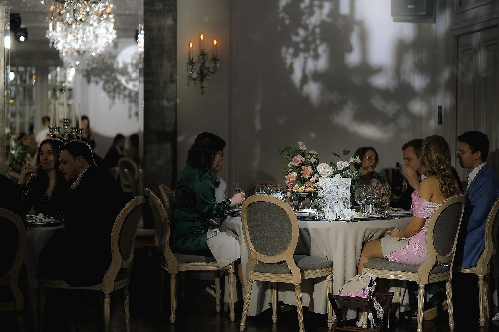 Cafe Michel. Сентиментальная свадебная фотография