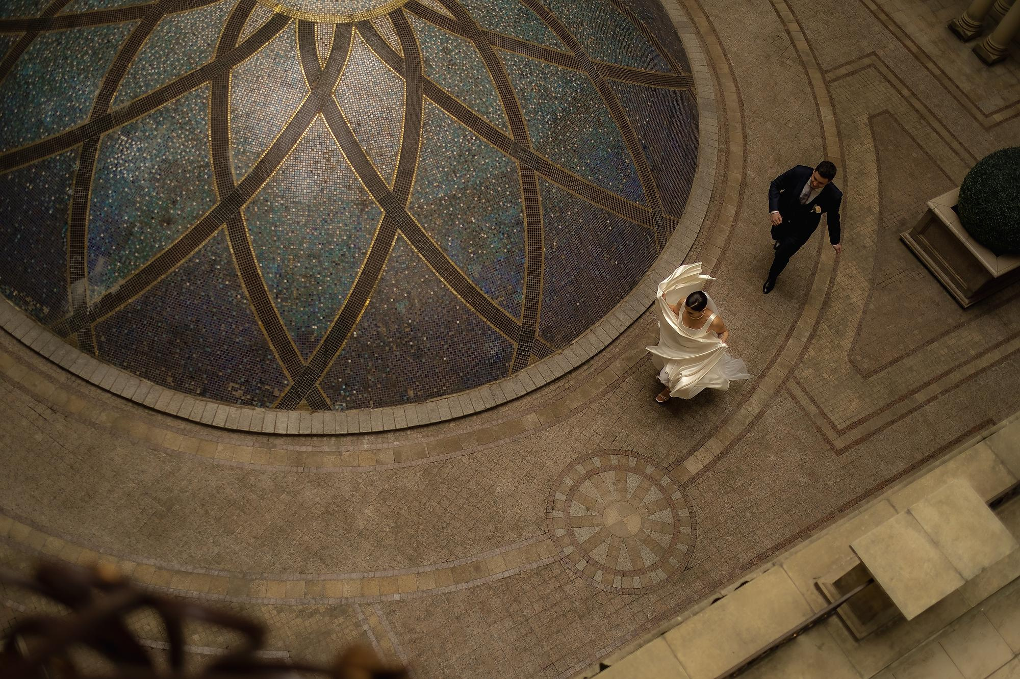 Cafe Michel. Сентиментальная свадебная фотография