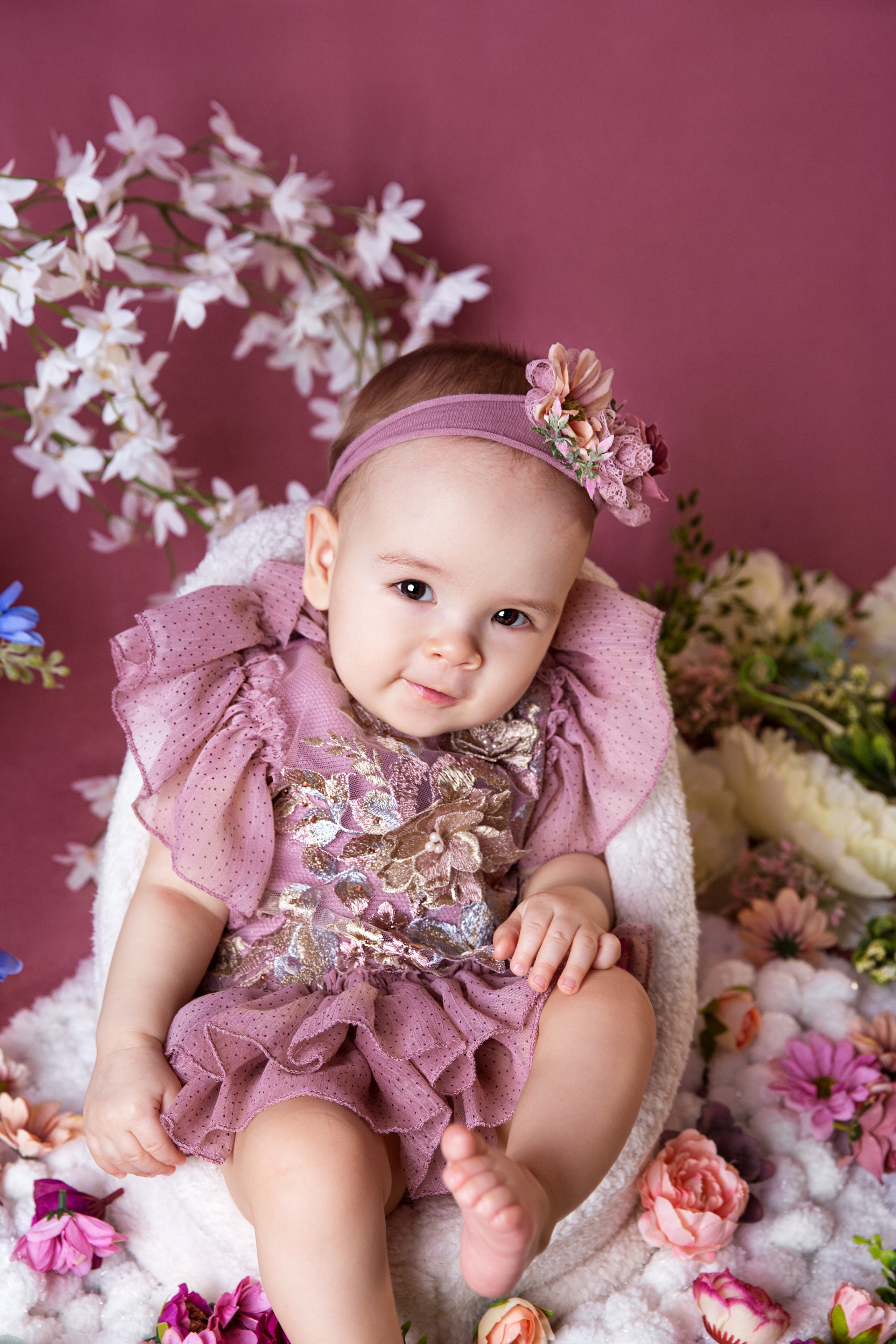 Фотопроект ЦВЕТОЧНАЯ ФЕЯ. Фотограф новорожденных, детей до года и беременных в Симферополе