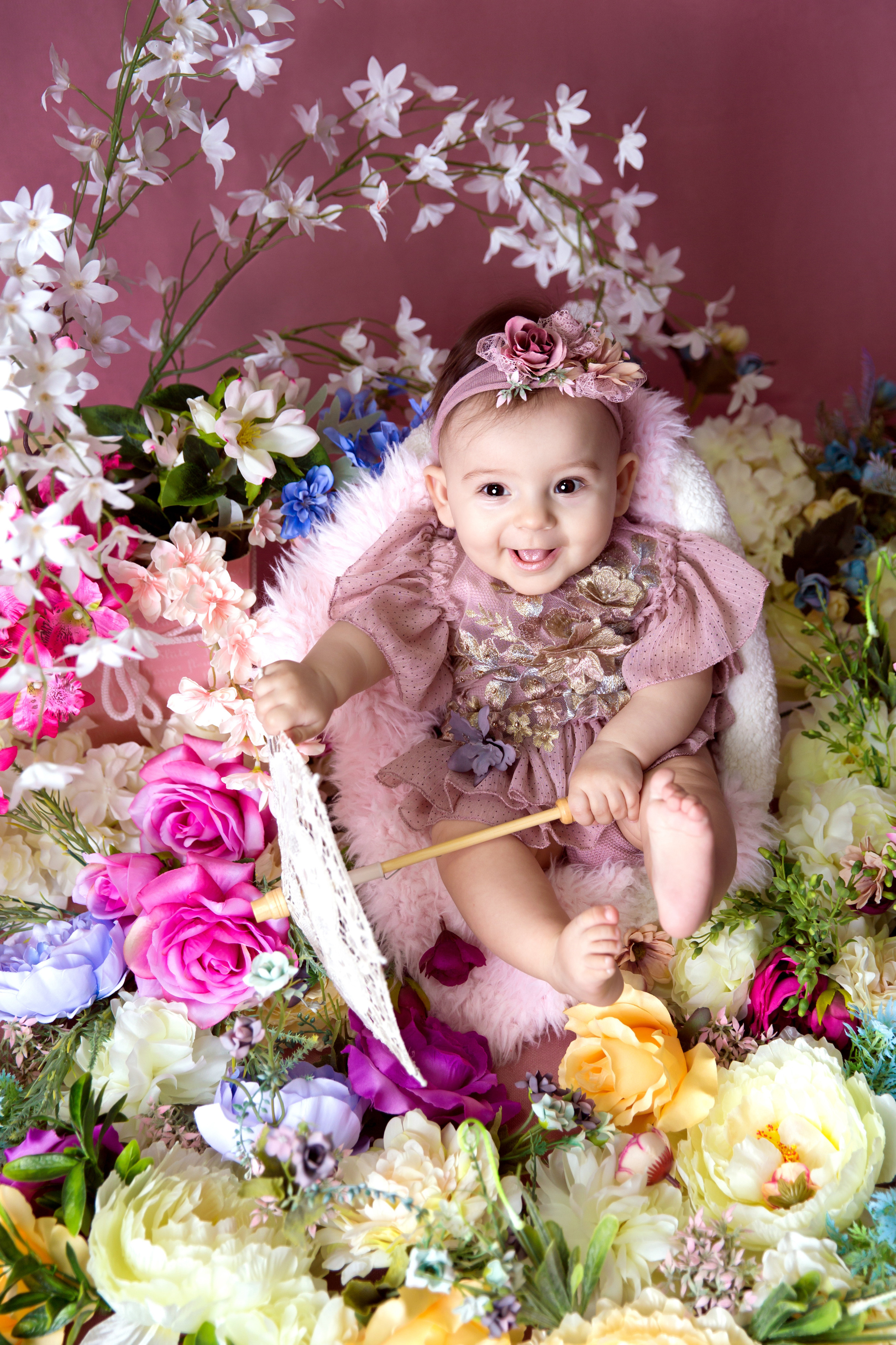 Фотопроект ЦВЕТОЧНАЯ ФЕЯ. Фотограф новорожденных, детей до года и беременных в Симферополе