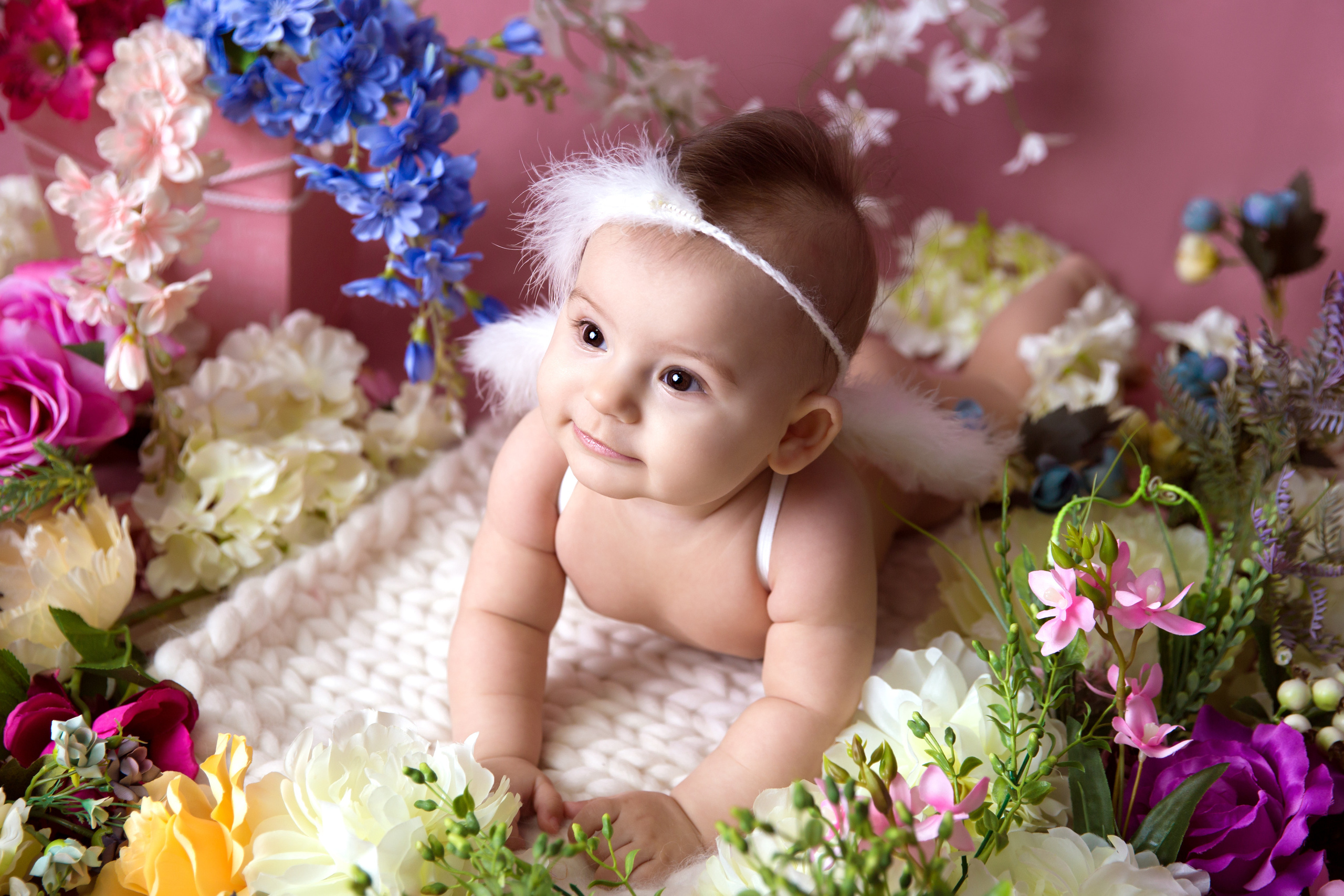 Фотопроект ЦВЕТОЧНАЯ ФЕЯ. Фотограф новорожденных, детей до года и беременных в Симферополе