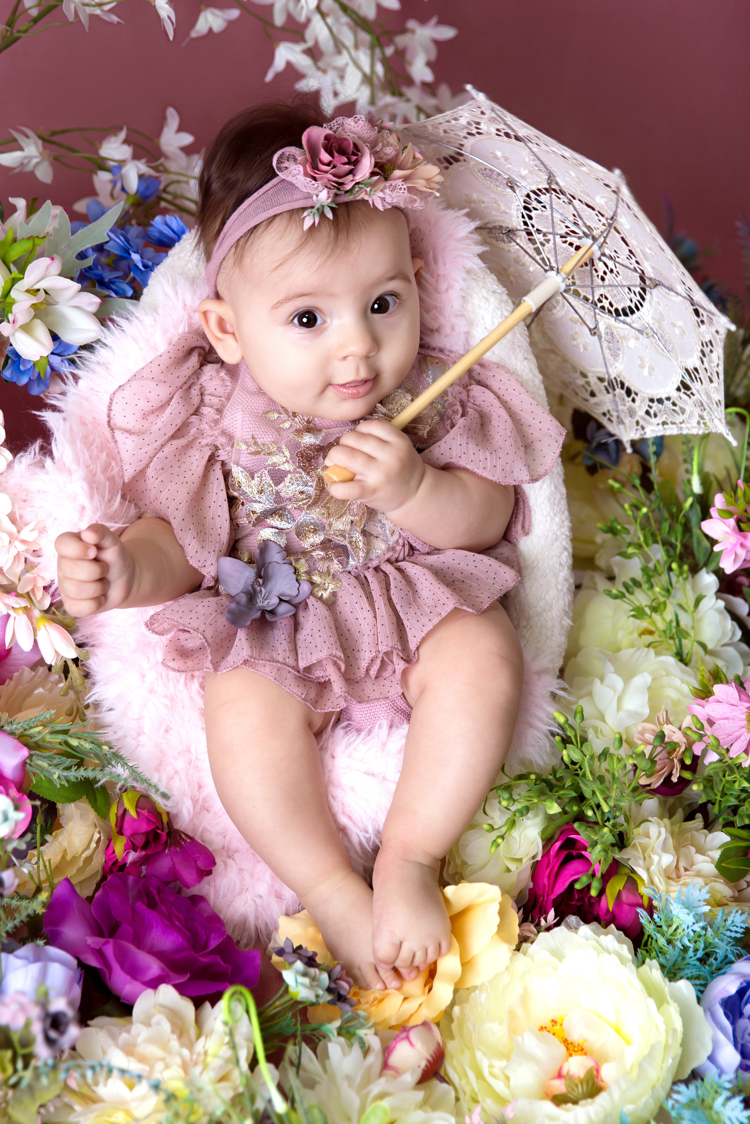 Фотопроект ЦВЕТОЧНАЯ ФЕЯ. Фотограф новорожденных, детей до года и беременных в Симферополе