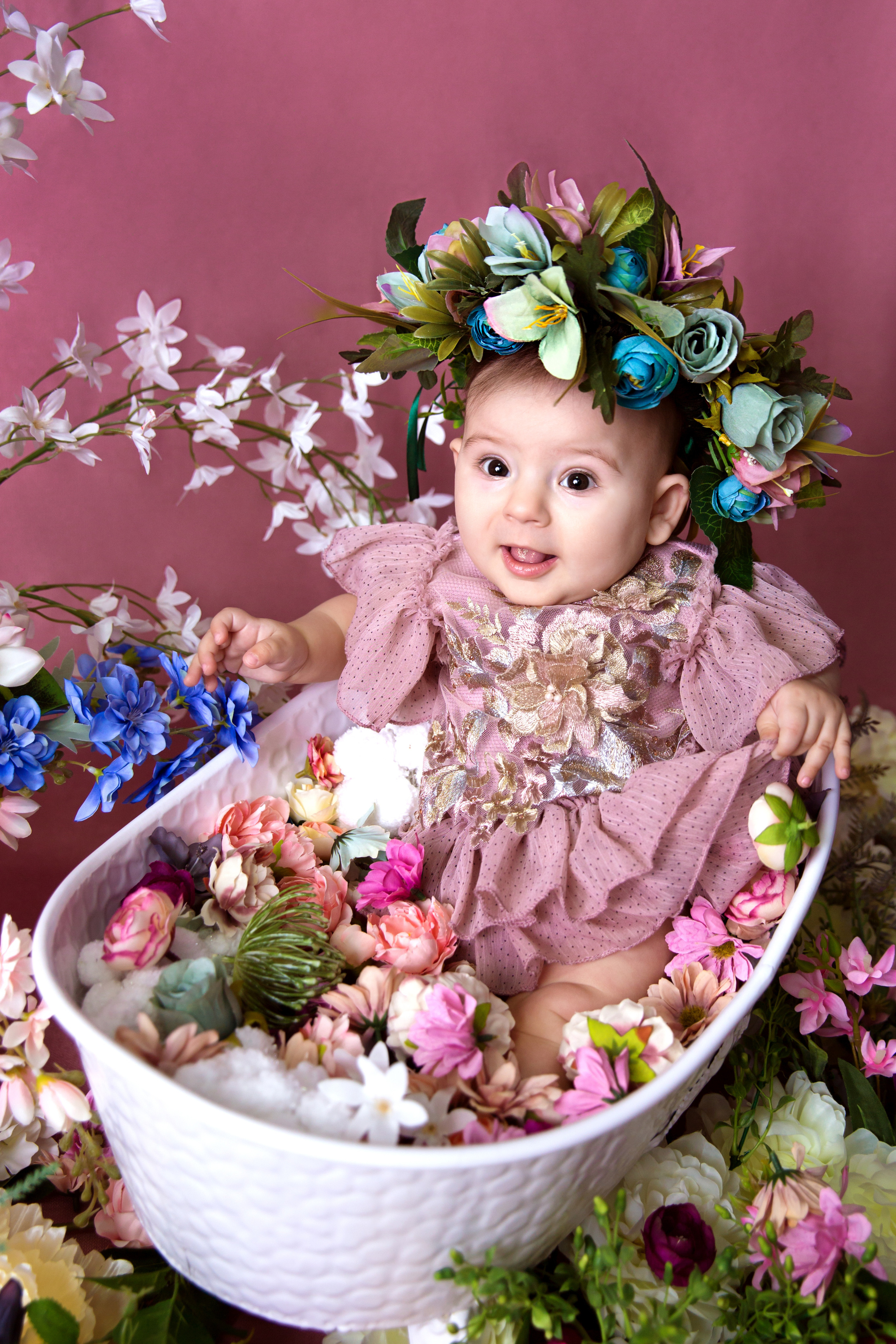 Фотопроект ЦВЕТОЧНАЯ ФЕЯ. Фотограф новорожденных, детей до года и беременных в Симферополе