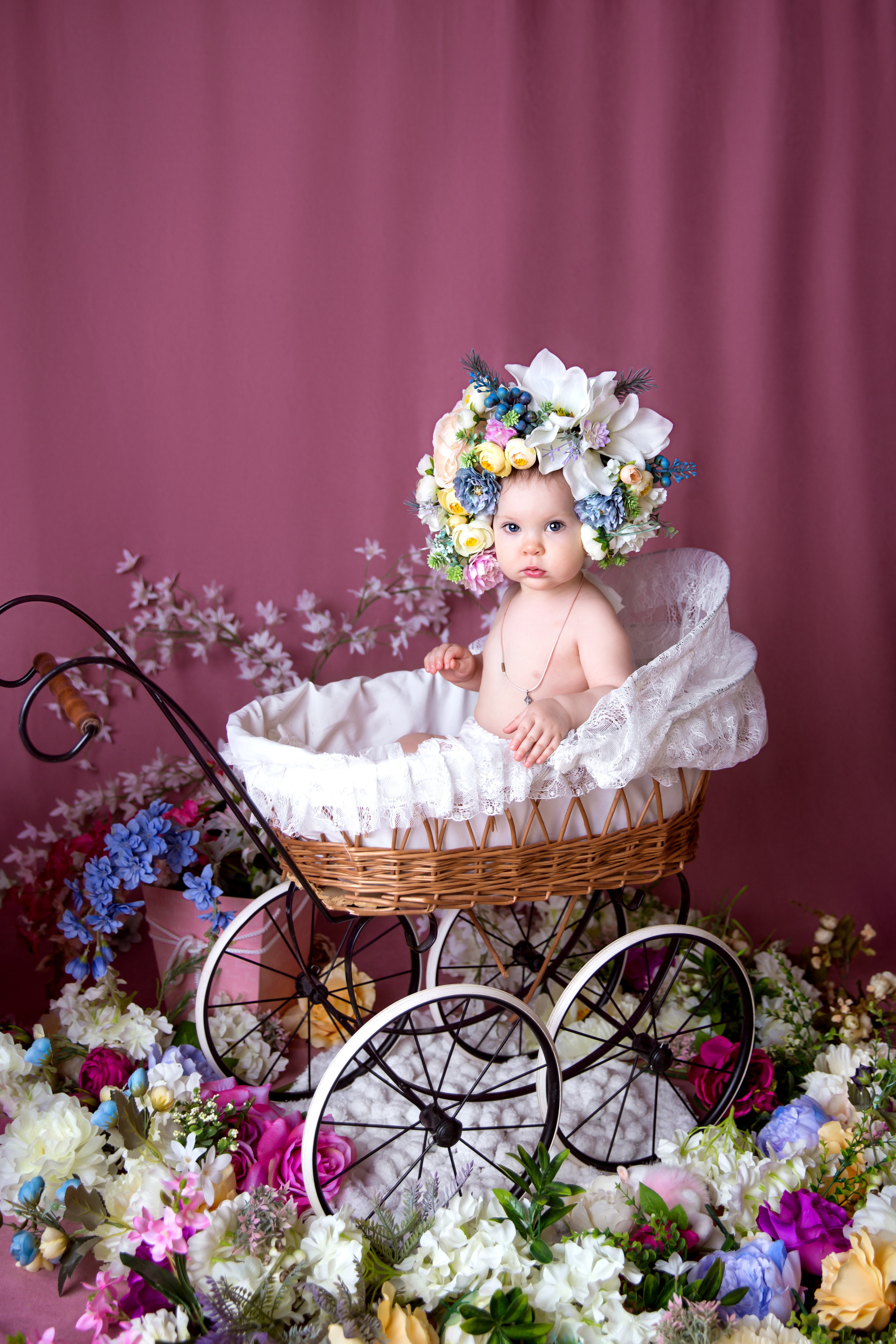 Фотопроект ЦВЕТОЧНАЯ ФЕЯ. Фотограф новорожденных, детей до года и беременных в Симферополе