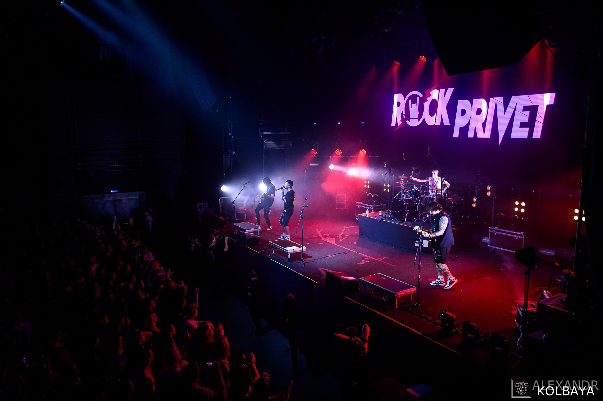 Rock Privet — концерт в клубе 1930 Moscow. Концертный и театральный репортажный фотограф в Москве Александр Колбая